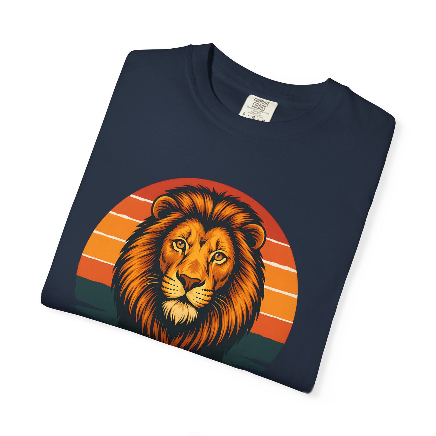 Leo Rules - Retro Rainbow Power Tee