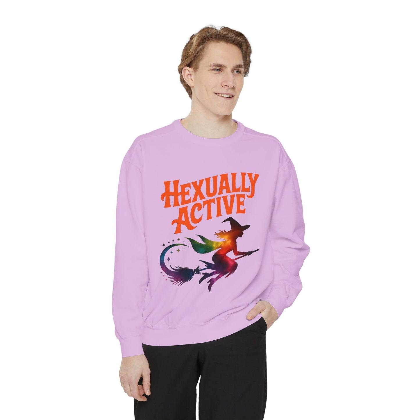 Hexually Active Sweatshirt – Retro Witch Pullover