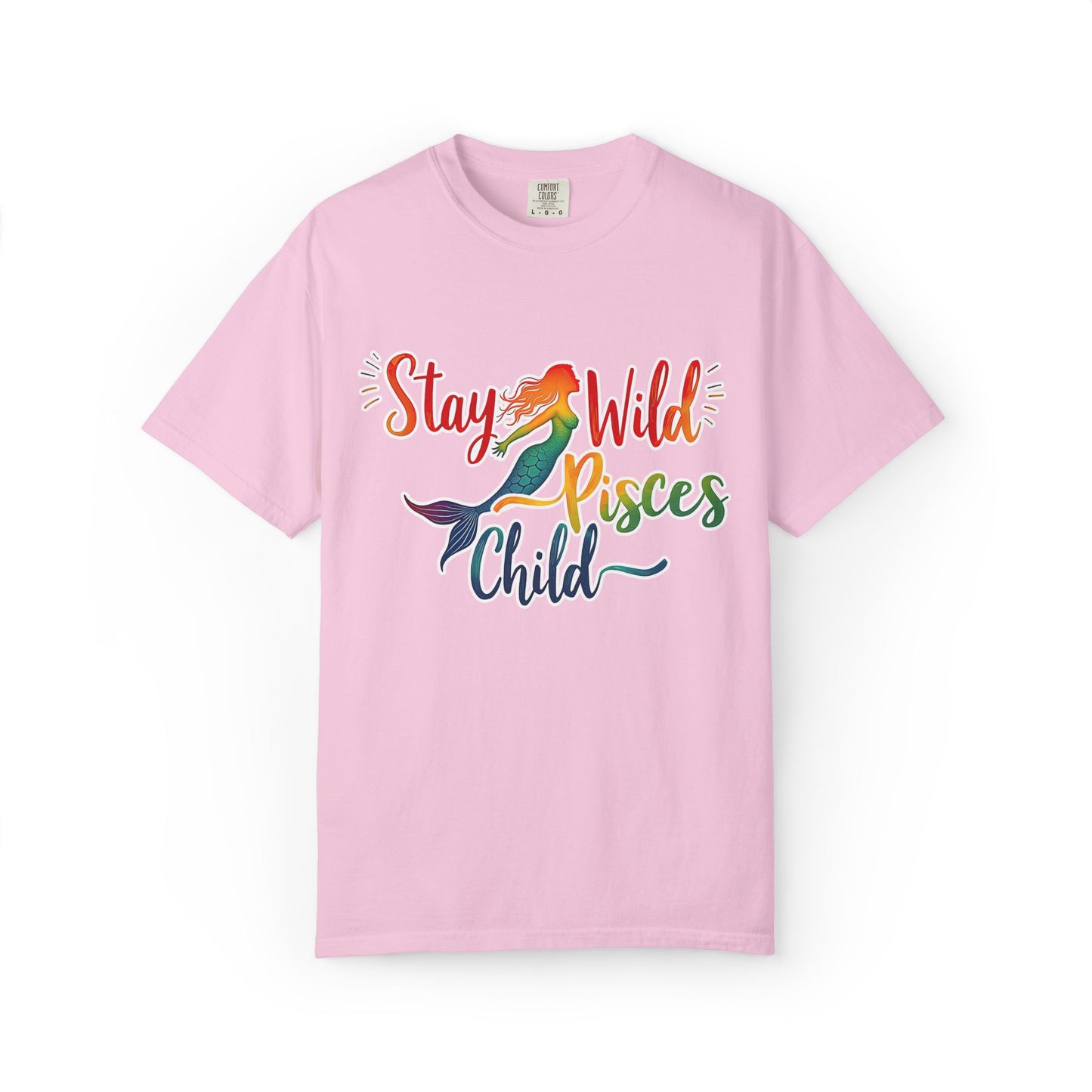 Stay Wild Pisces Child Tee β Colorful Mermaid Zodiac Shirt