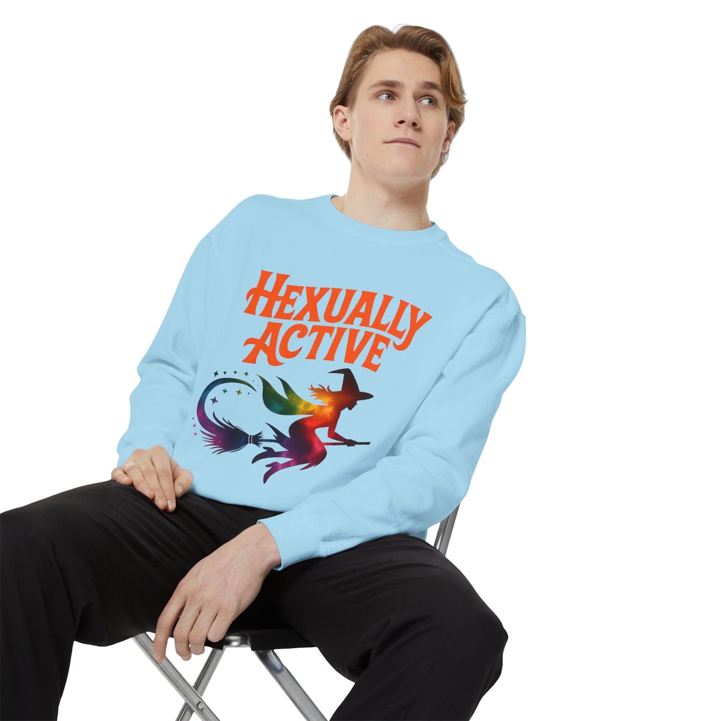 Hexually Active Sweatshirt – Retro Witch Pullover