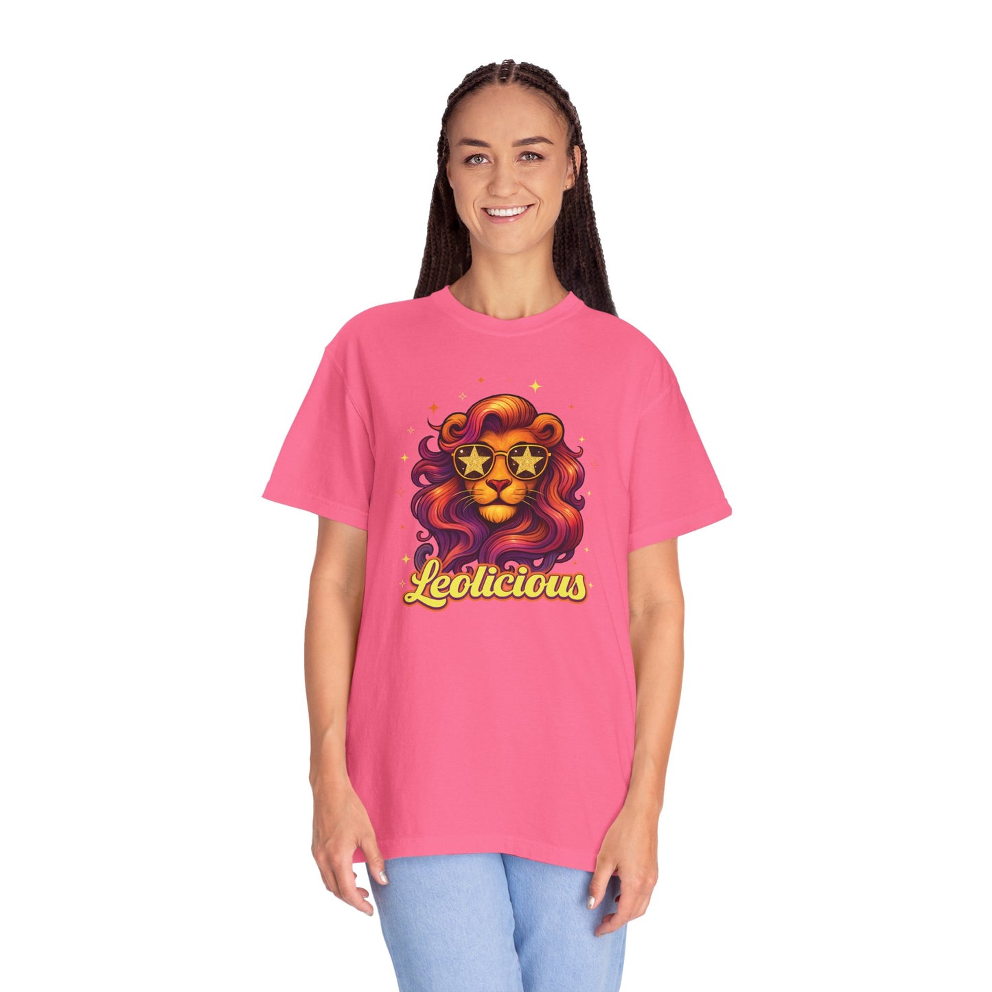 Leolicious Retro Lion Tee – Leo Zodiac Shirt