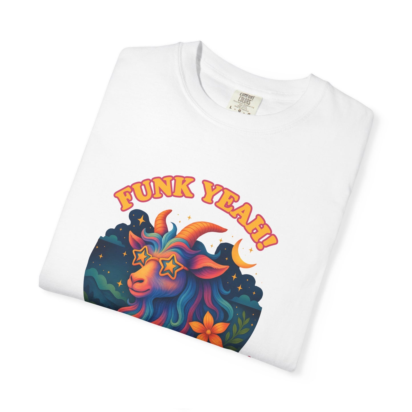 Funk Yeah! I’m a Capricorn – Retro Goat Groove Tee