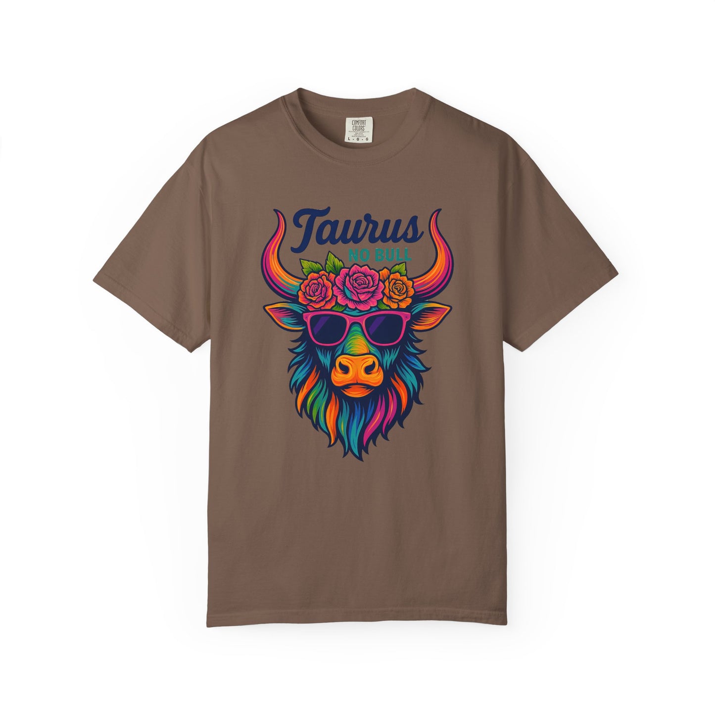 Taurus No Bull – Sassy Rainbow Boho-Bull Tee