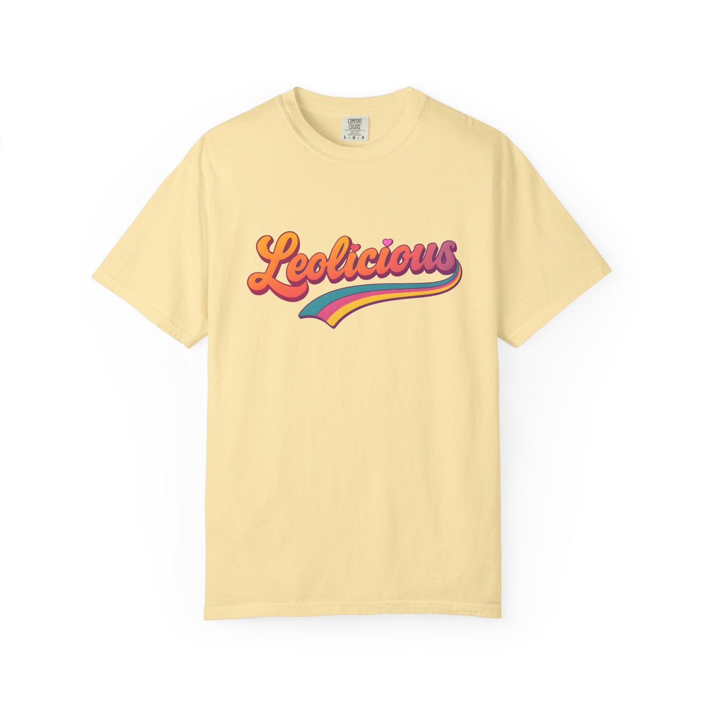 Leolicious β Retro Groovy Leo Zodiac Tee