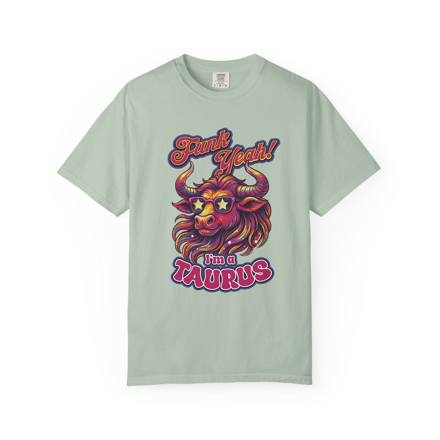 Funk Yeah I’m a Taurus Retro Tee – Multicolor Zodiac Shirt
