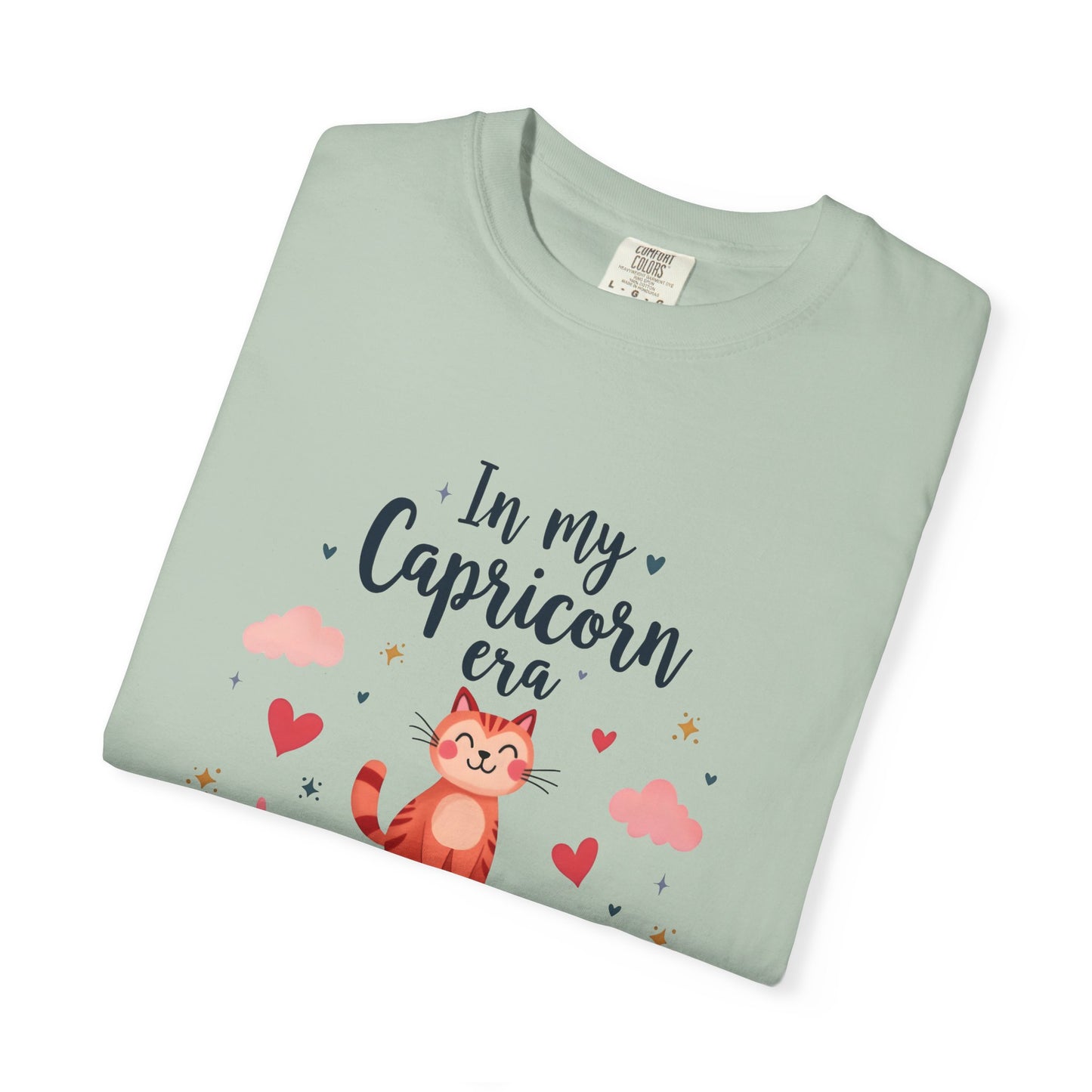 In My Capricorn Era – Cozy Cat Mountain Tee