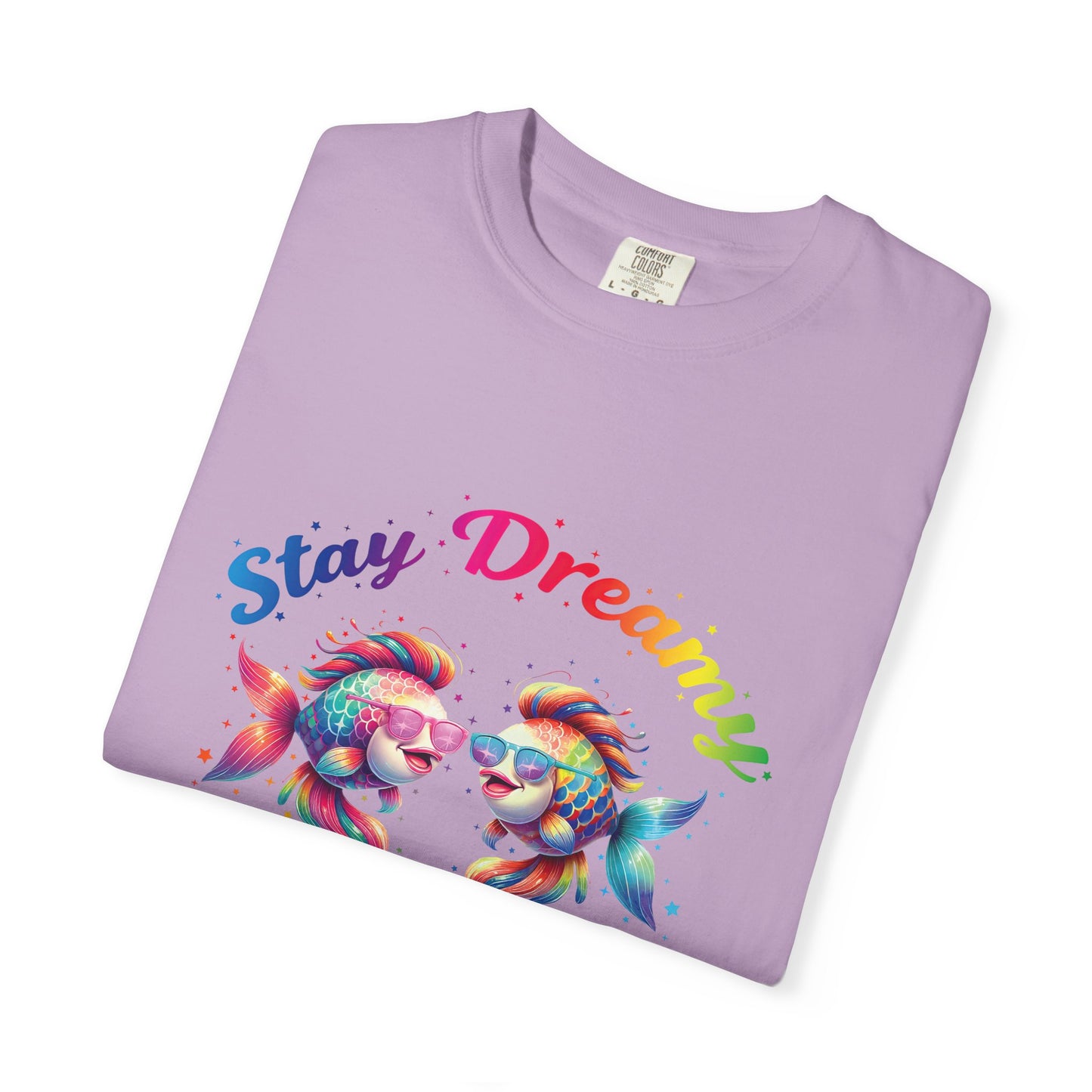 Stay Dreamy Pisces Tee β Rainbow Colorful Zodiac Shirt