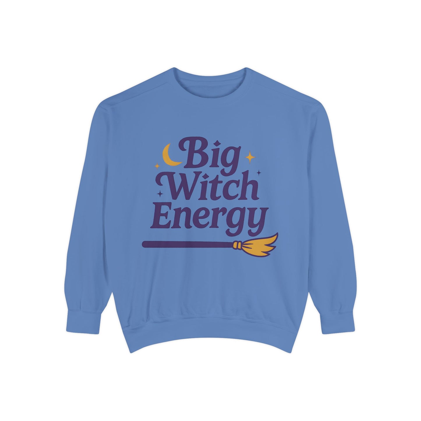 Big Witch Energy Sweatshirt – Moon Broom Pullover