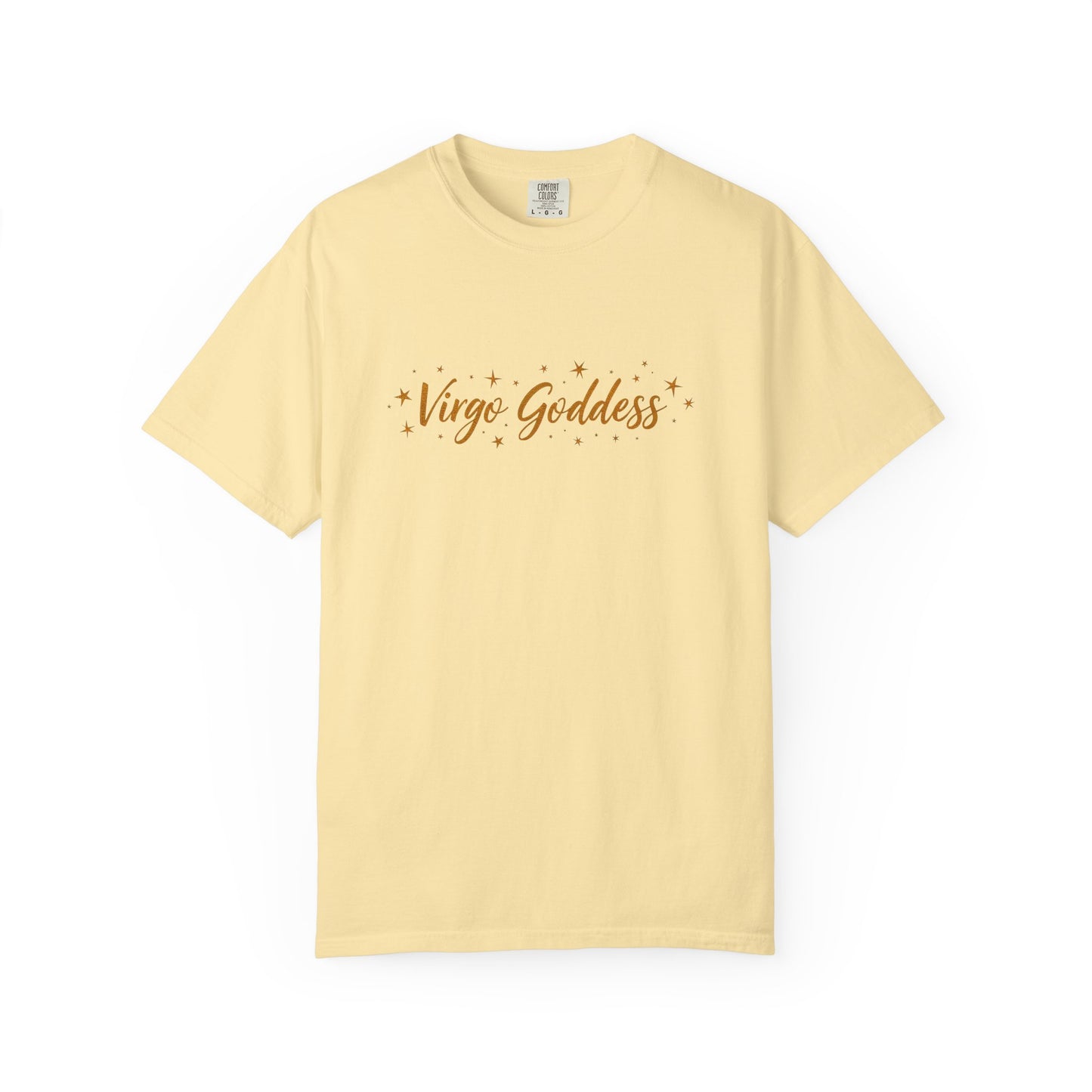 Virgo Goddess – Shimmery Witchy Zodiac Tee