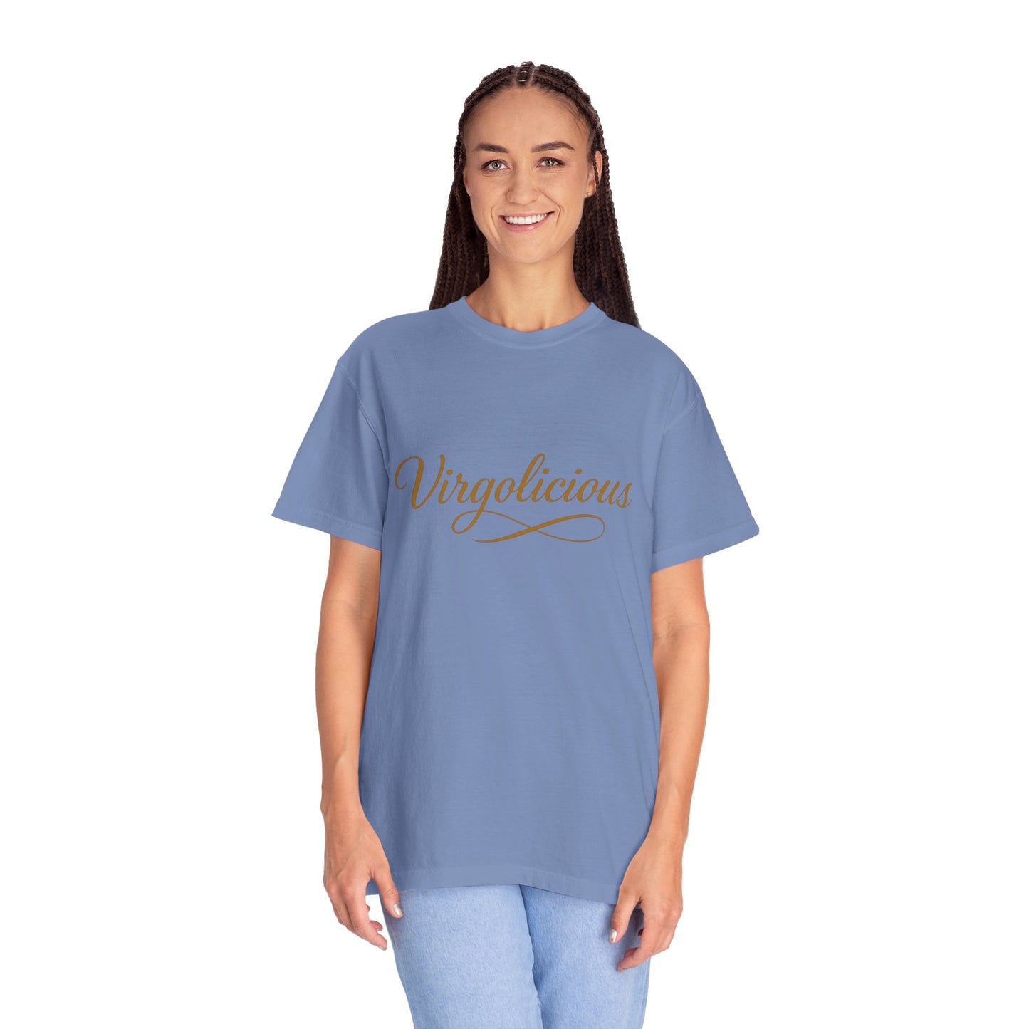 Virgolicious – Retro Script Virgo Tee
