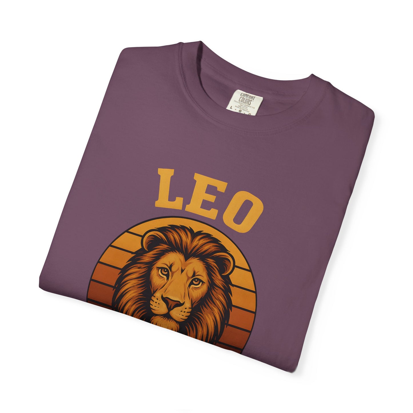Leo Rules – Vintage Sunset Zodiac Tee