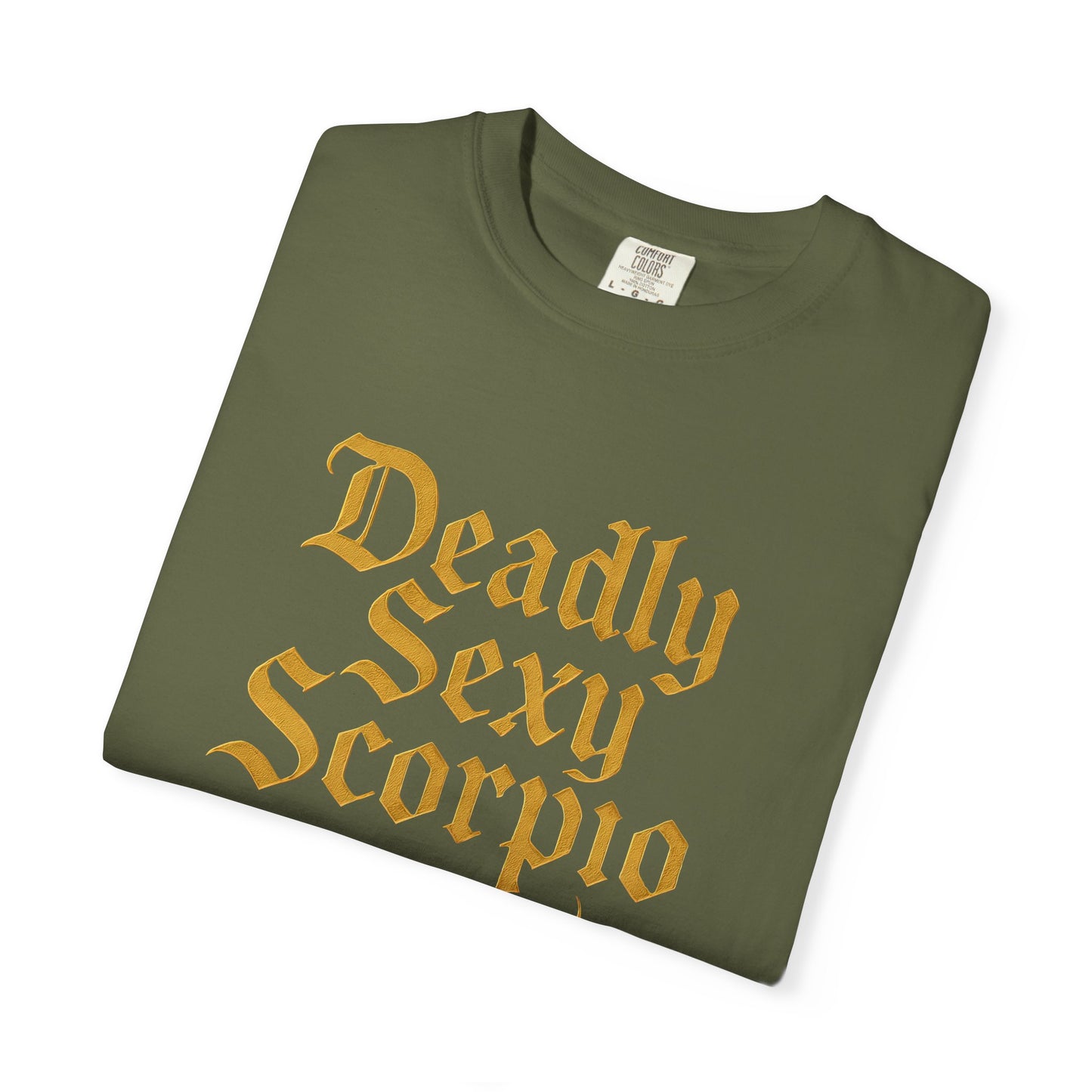 Deadly Sexy Scorpio Tee β Wicked Zodiac Shirt