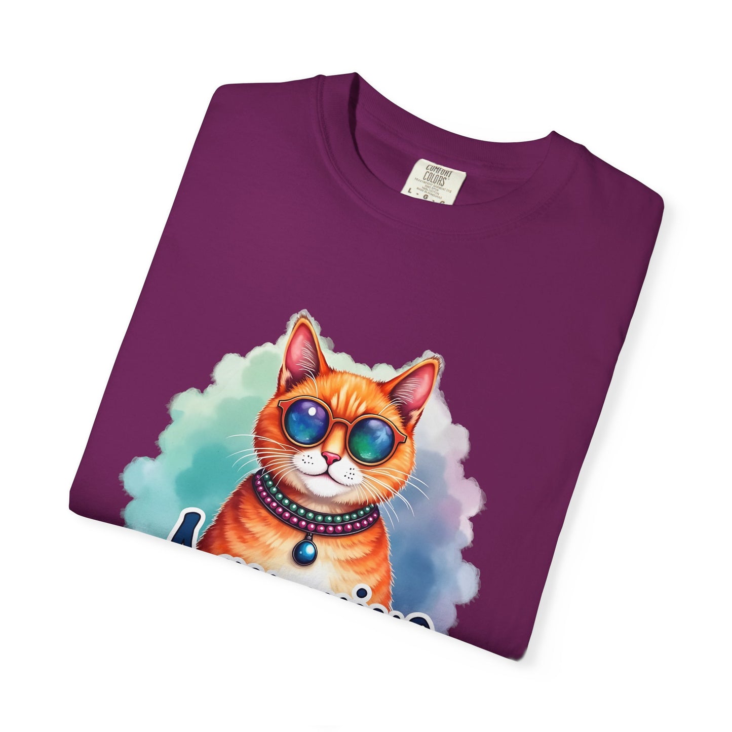 Aquarius One Cool Cat – Colorful Zodiac Shirt