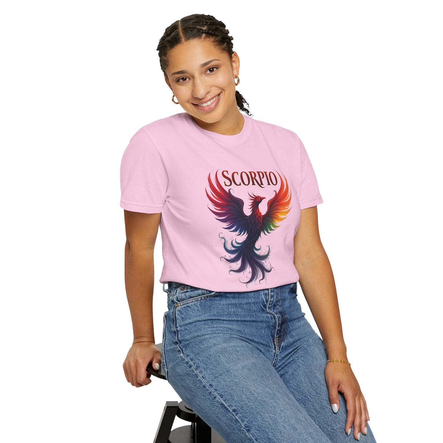 Scorpio Phoenix Tee β Multicolor Zodiac Shirt