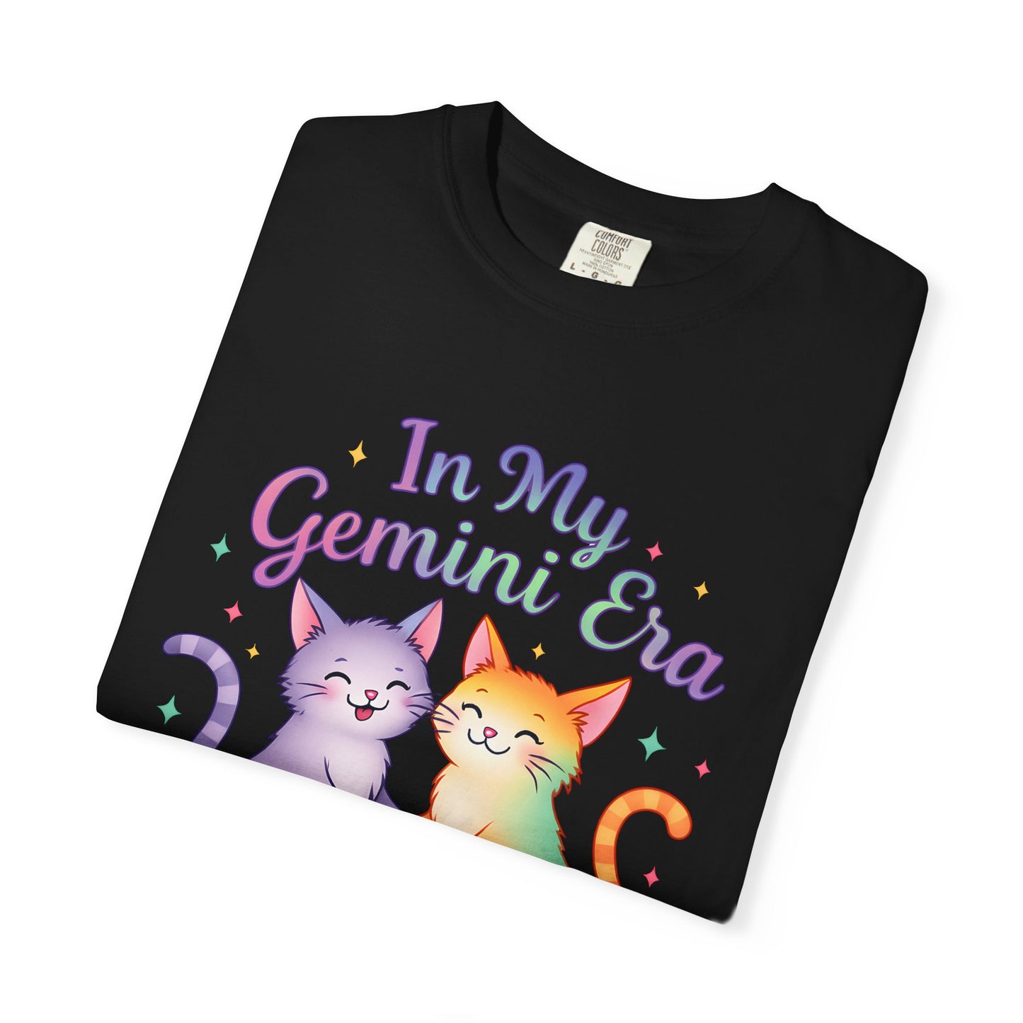 In My Gemini Era Tee – Colorful Cute Zodiac Shirt