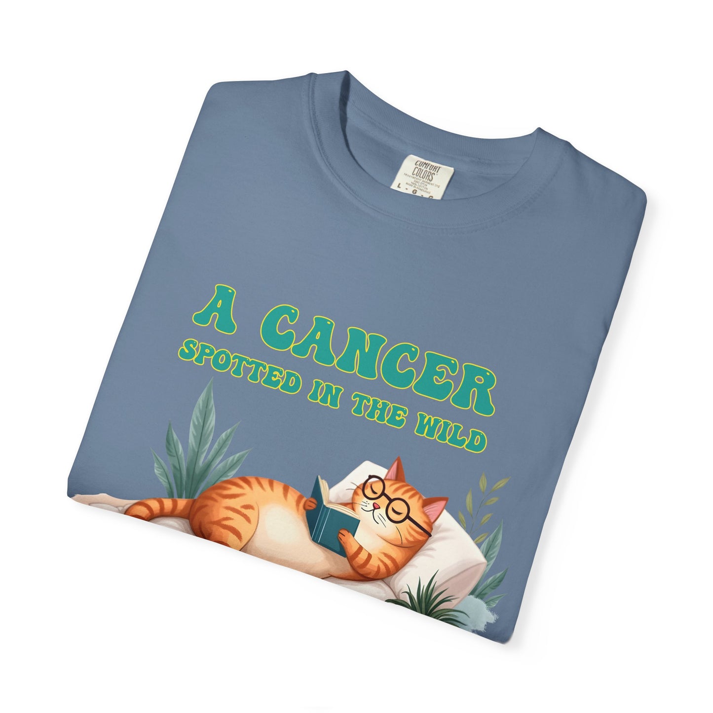 A Cancer Spotted in the Wild – Funny Zodiac Cat Tee