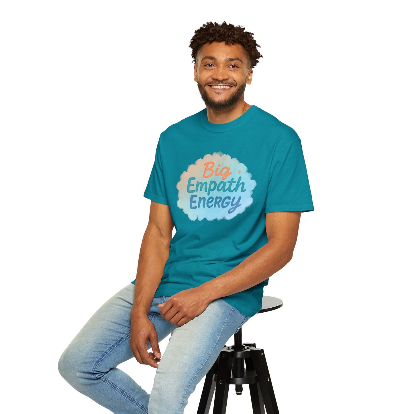 Big Empath Energy – Colorful Affirmation Tee