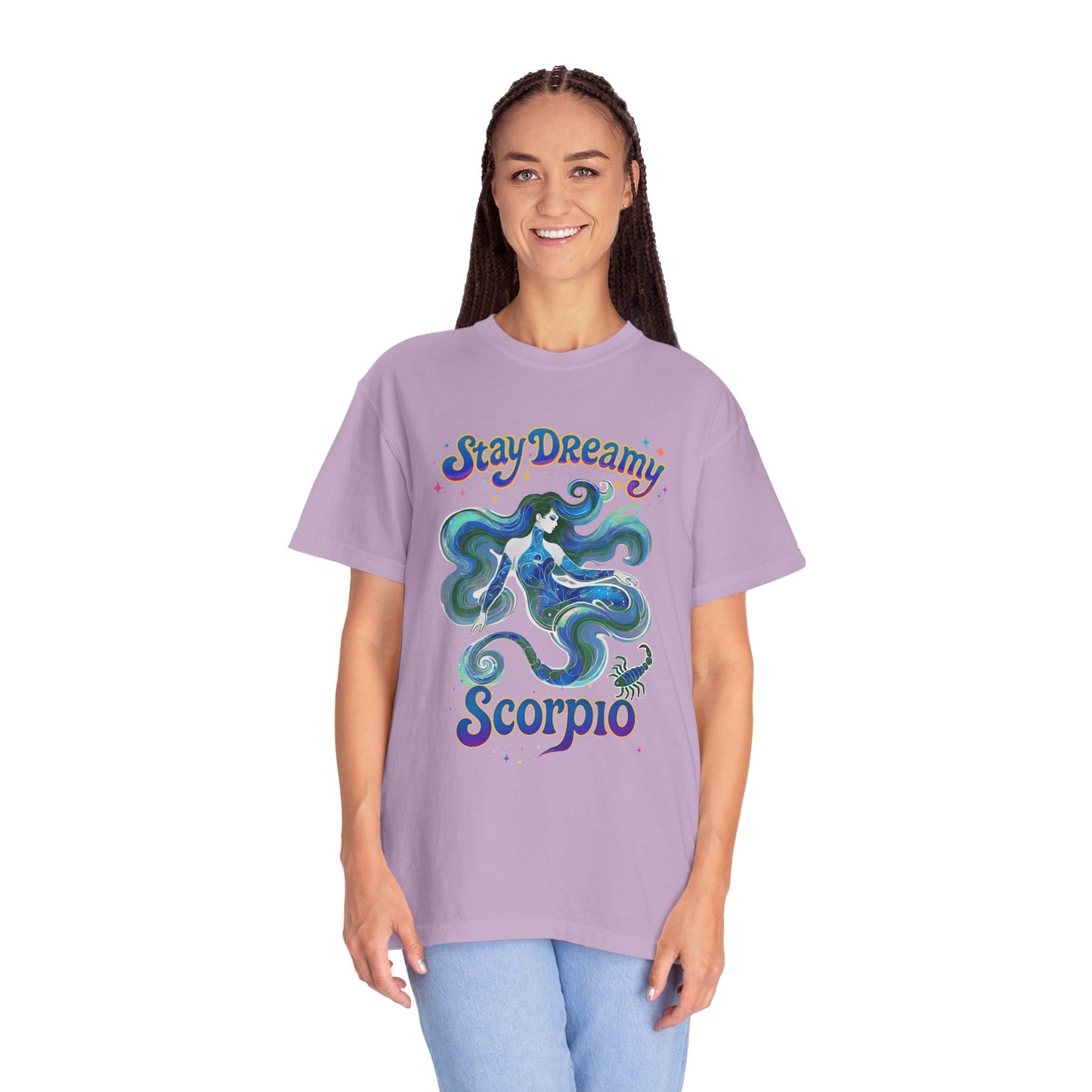 Stay Dreamy Scorpio – Mystical Mermaid Tee for the Celestial Siren