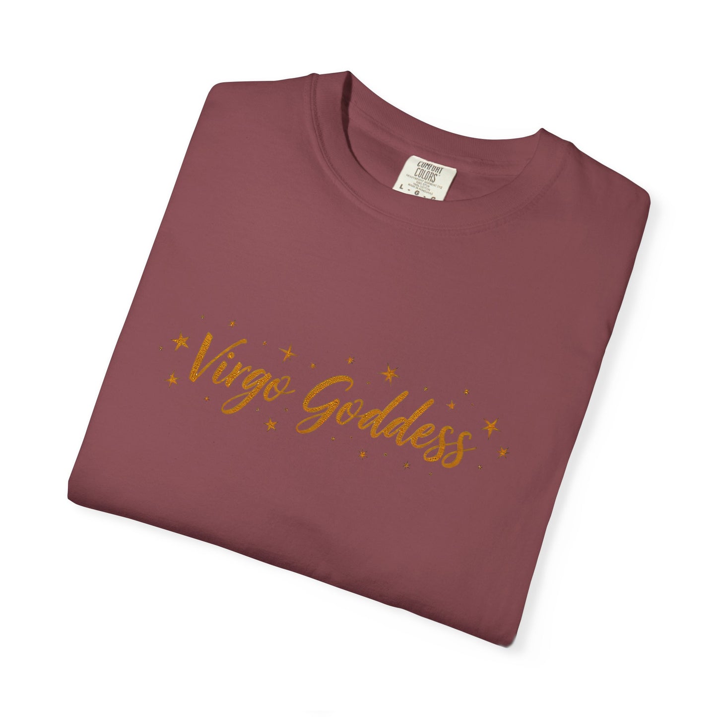 Virgo Goddess – Shimmery Witchy Zodiac Tee