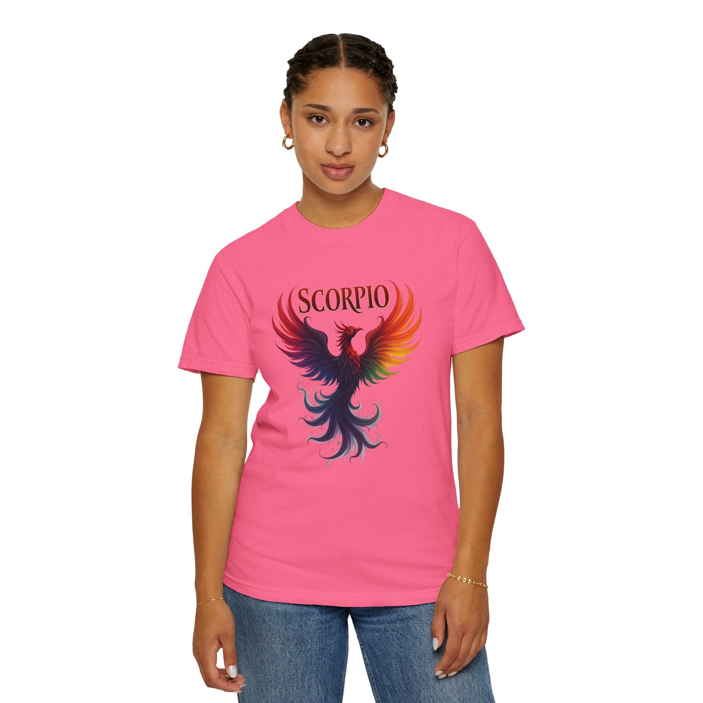 Scorpio Phoenix Tee β Multicolor Zodiac Shirt