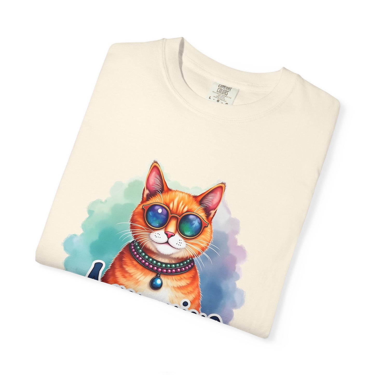Aquarius One Cool Cat – Colorful Zodiac Shirt