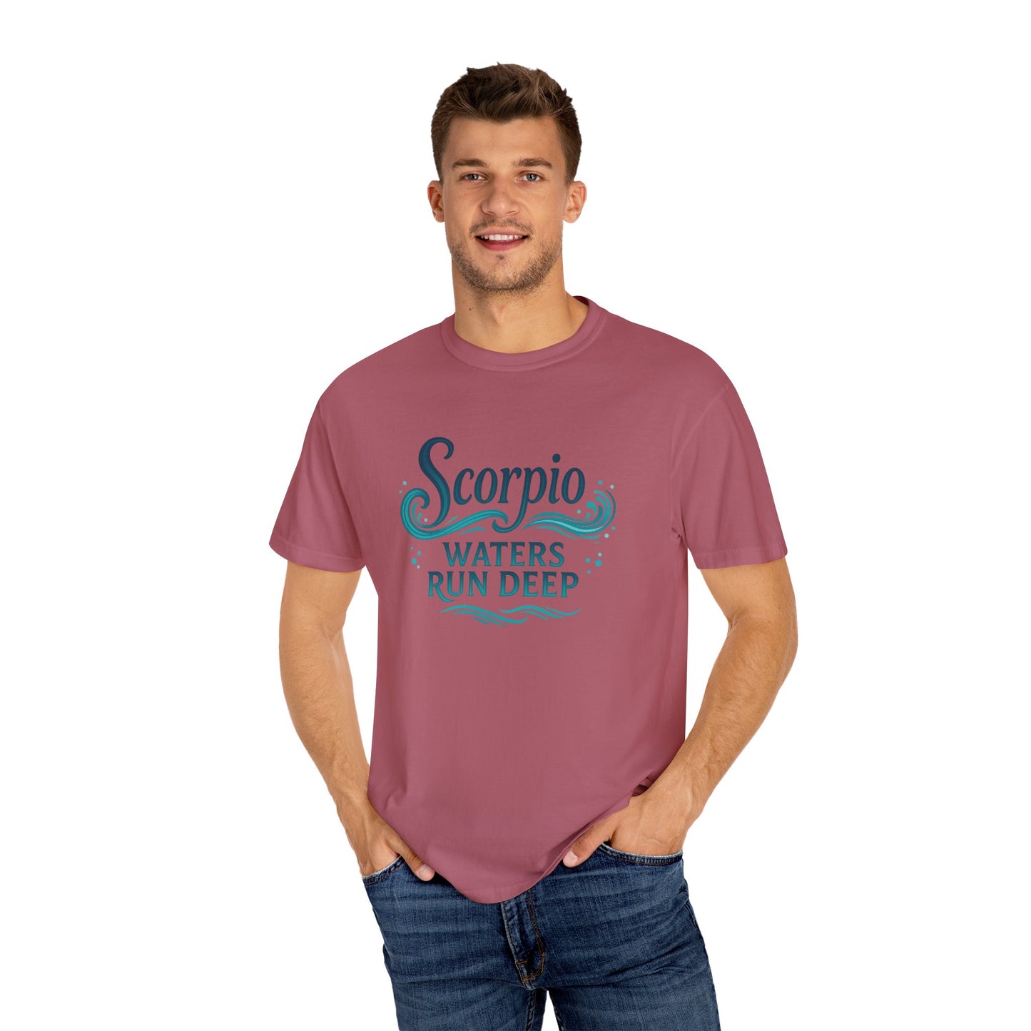 Scorpio Waters Run Deep – Colorful Tee Zodiac Shirt