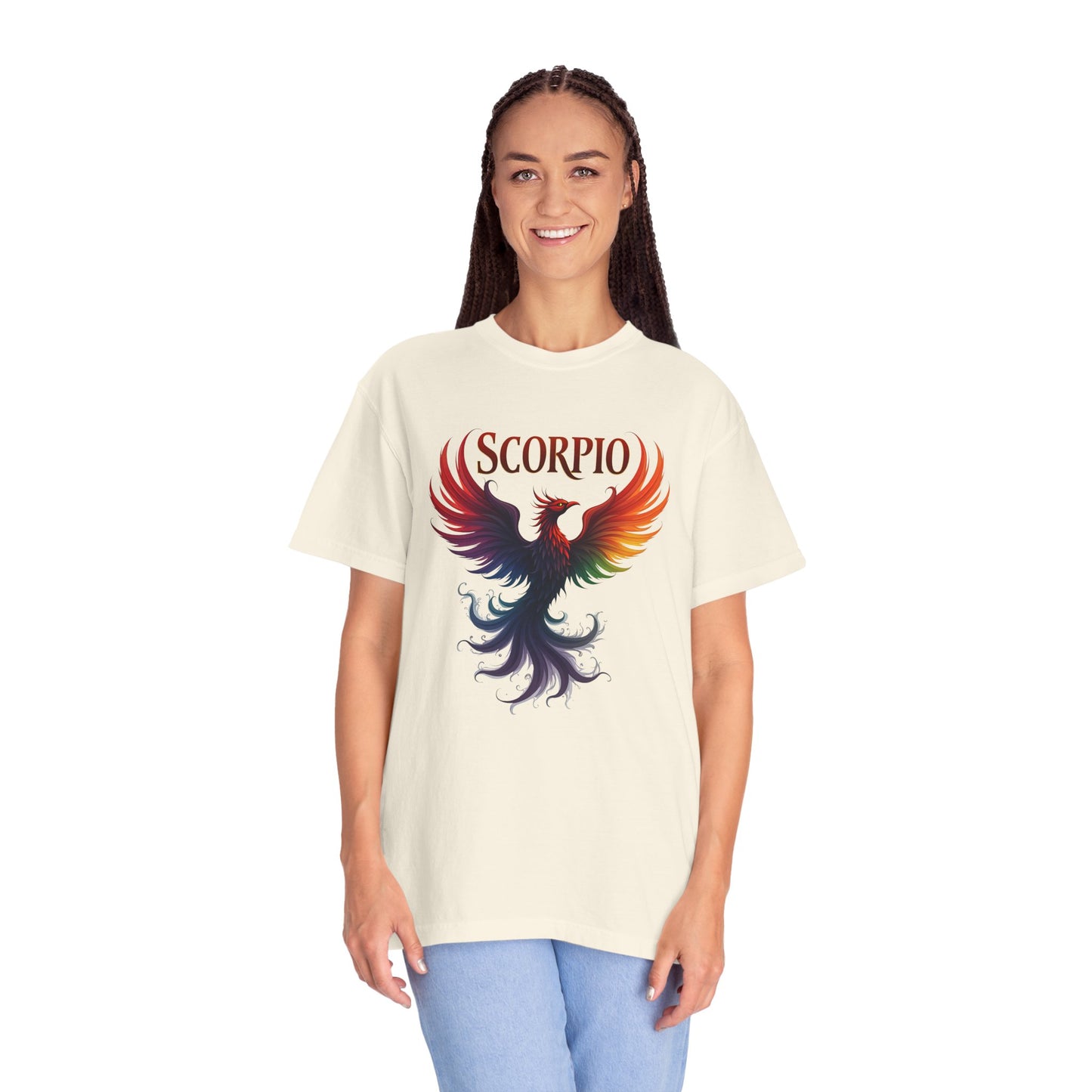 Scorpio Phoenix Tee β Multicolor Zodiac Shirt