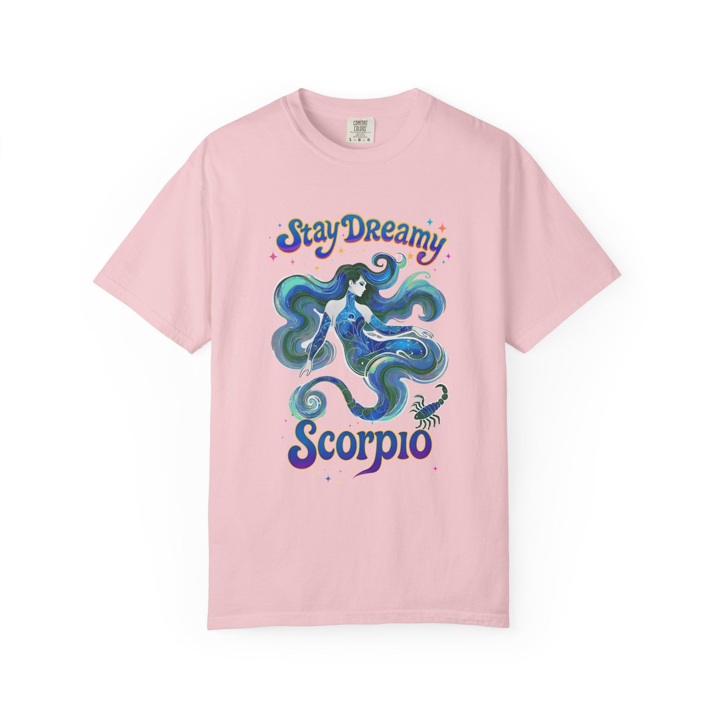 Stay Dreamy Scorpio – Mystical Mermaid Tee for the Celestial Siren