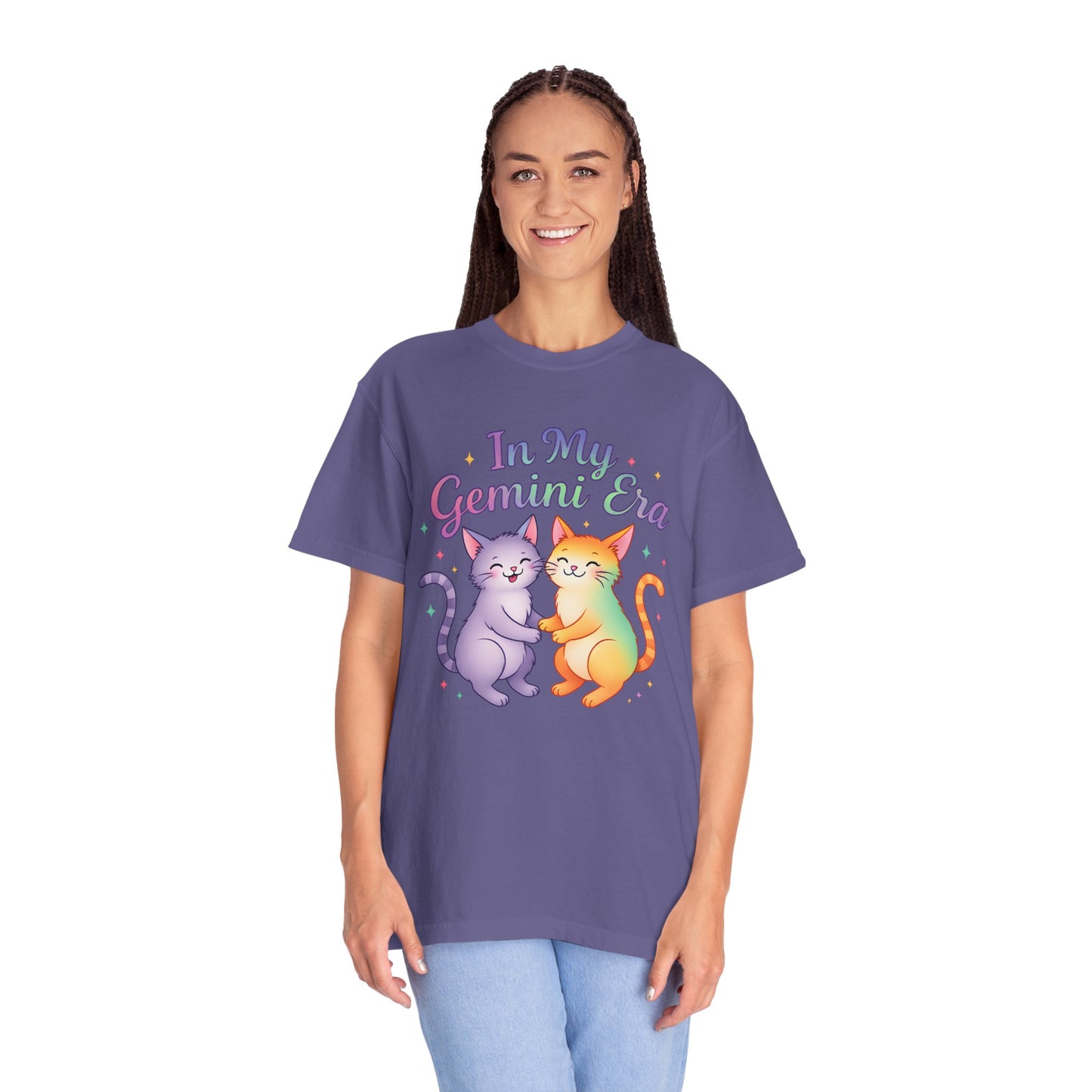 In My Gemini Era Tee – Colorful Cute Zodiac Shirt