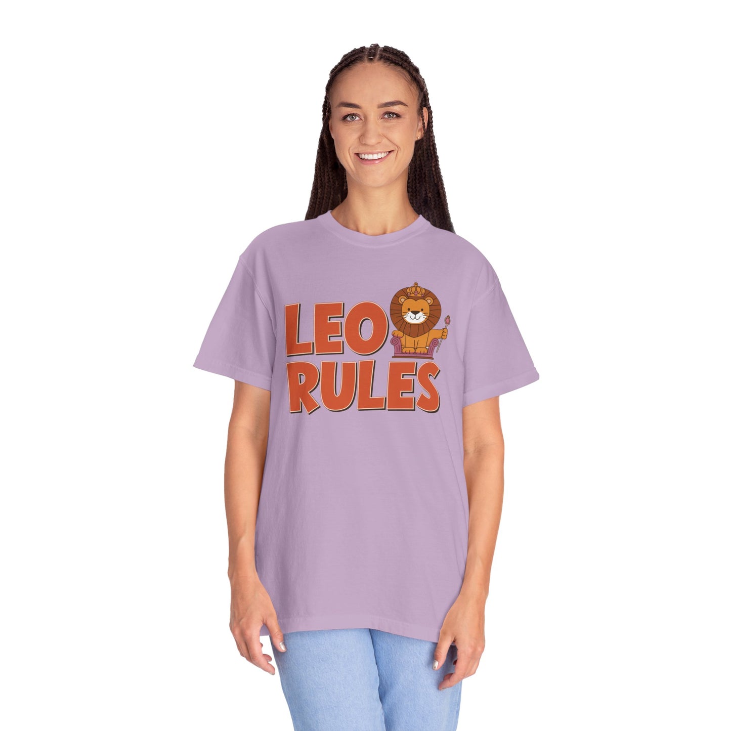 Leo Rules Tee – Funny Zodiac Shirt