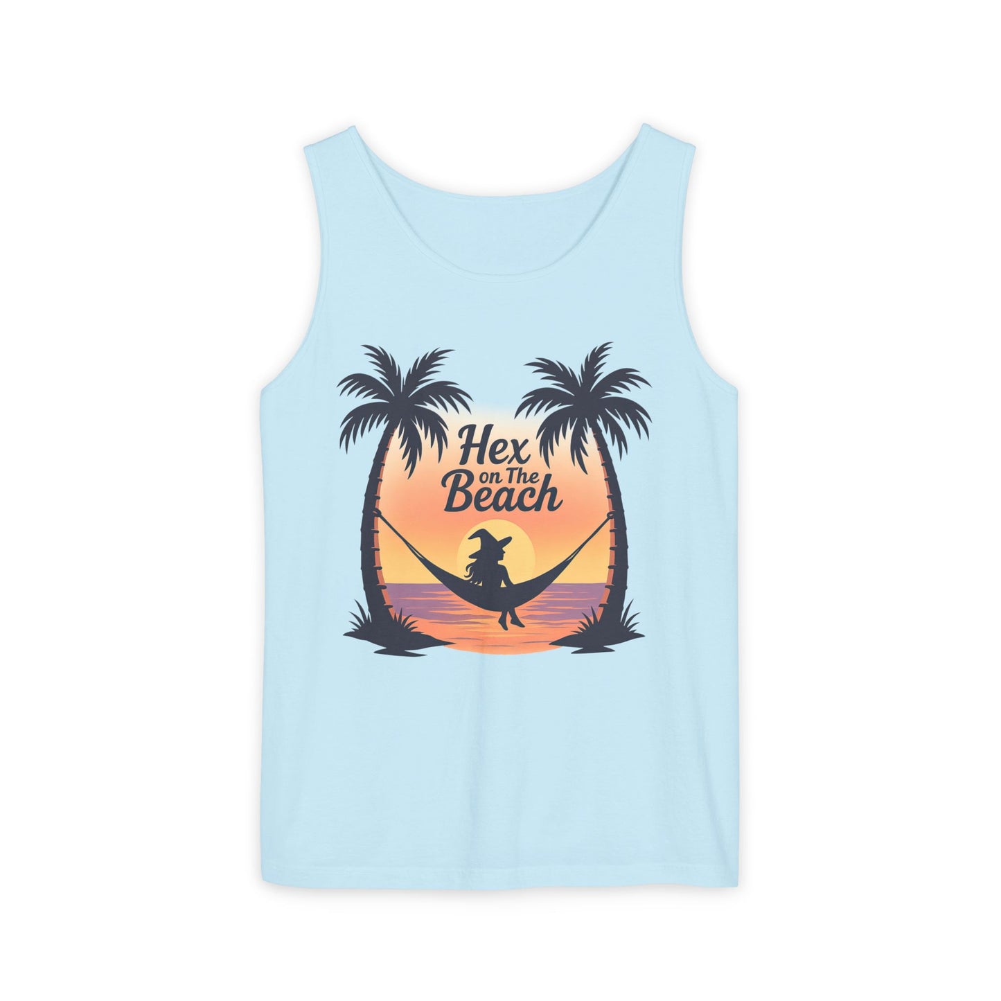 Hex on the Beach Tank – Wicked Retro Witchcore Shirt