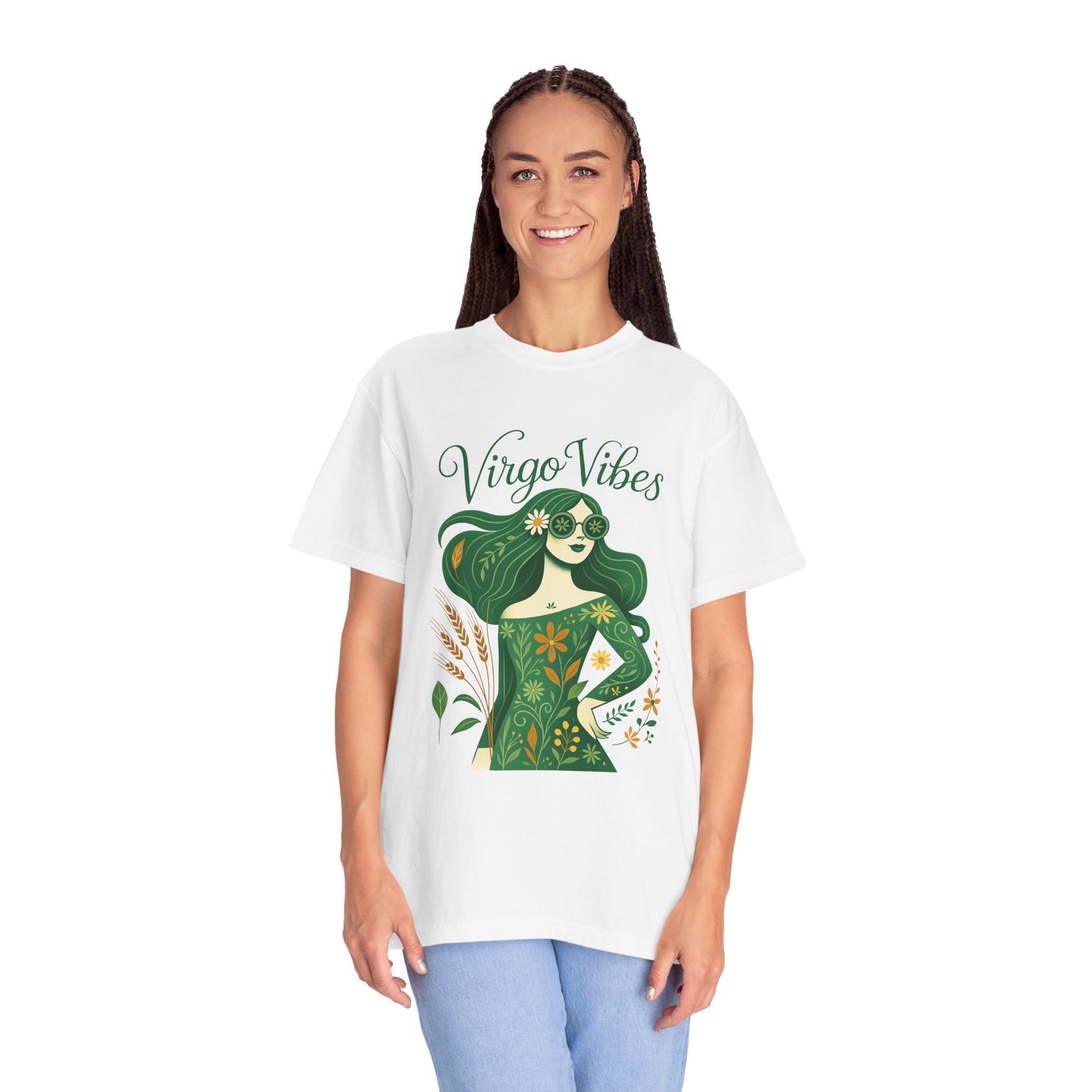 Virgo Vibes Vibrant Tee β Earthy Zodiac Shirt