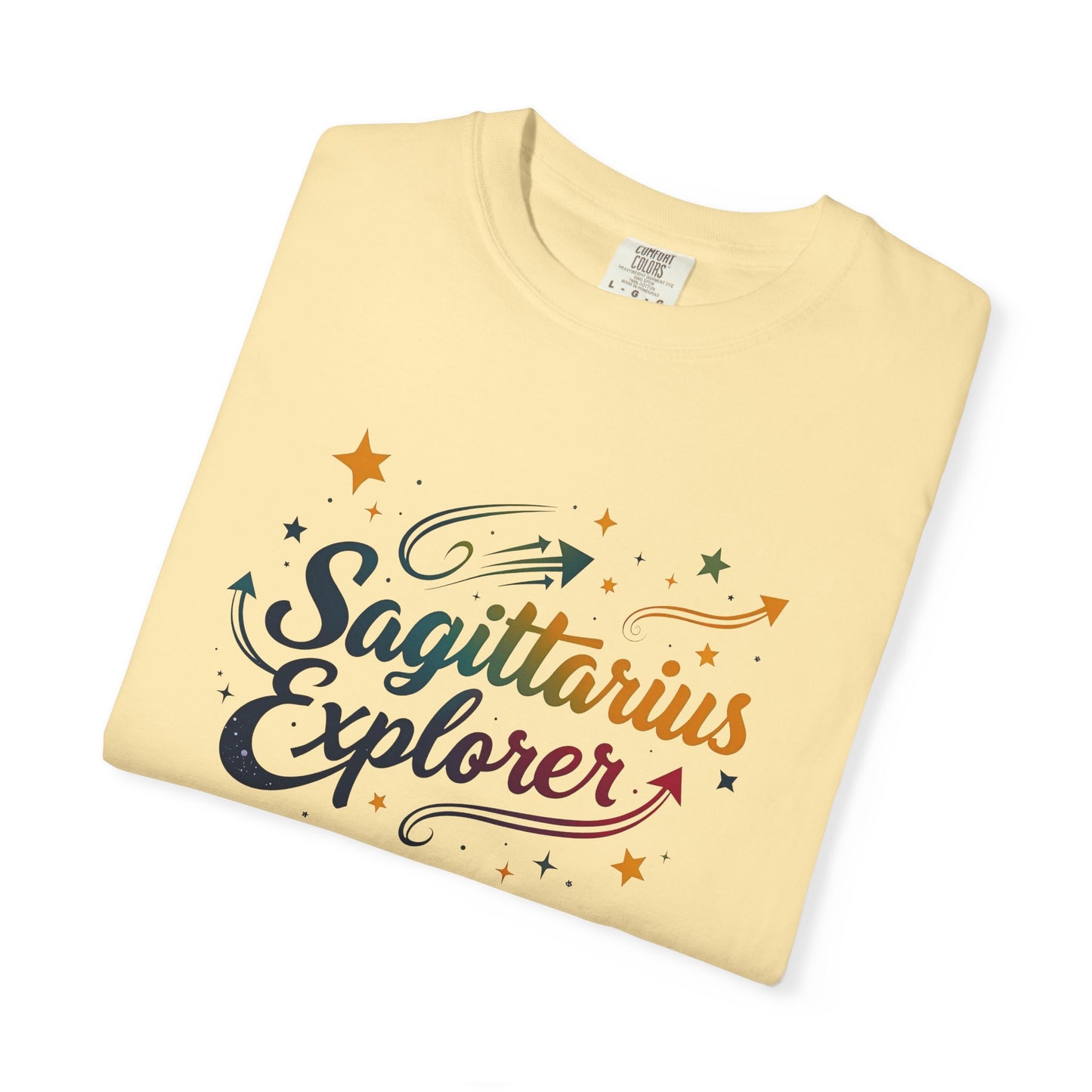 Sagittarius Explorer – Colorful Tee Zodiac Shirt