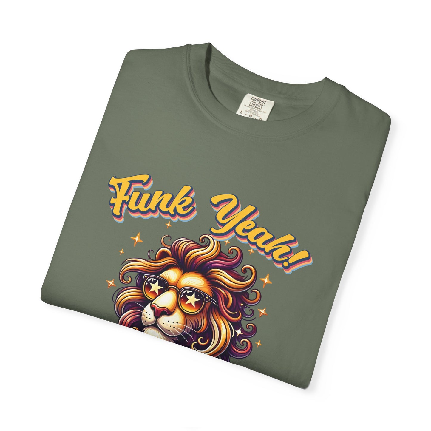 Funk Yeah I’m a Leo- Retro Groovy Lion T-Shirt