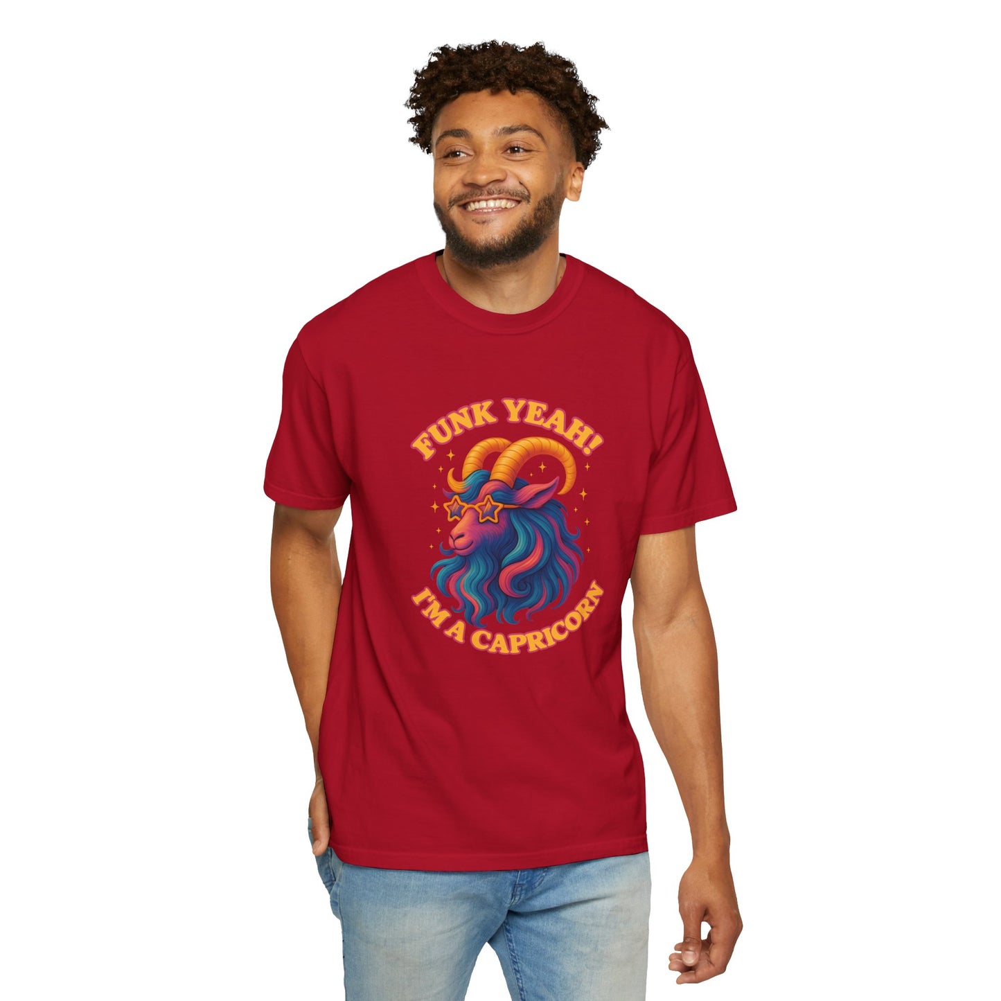 Funk Yeah! I’m a Capricorn – Psychedelic Goat Groove Tee