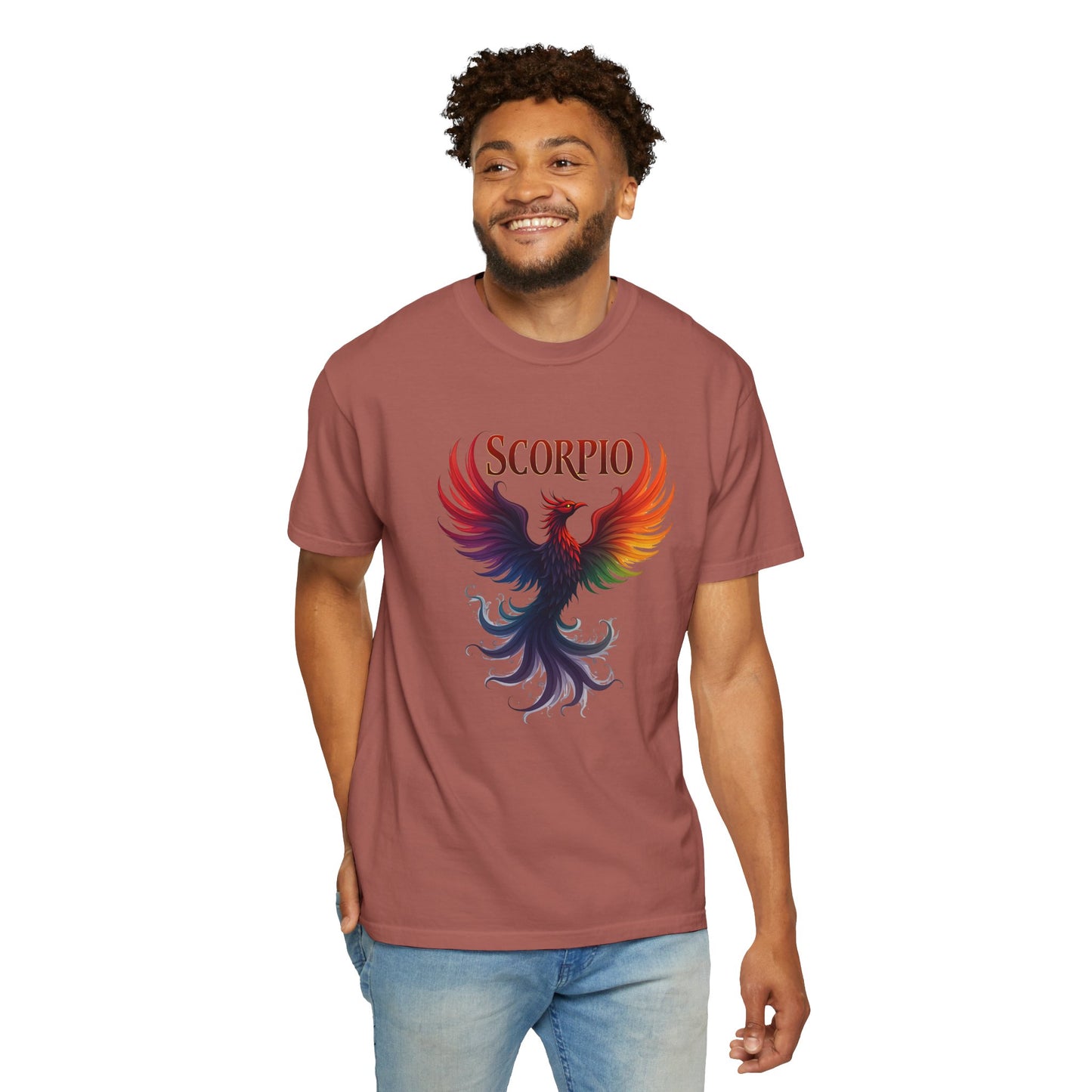 Scorpio Phoenix Tee β Multicolor Zodiac Shirt