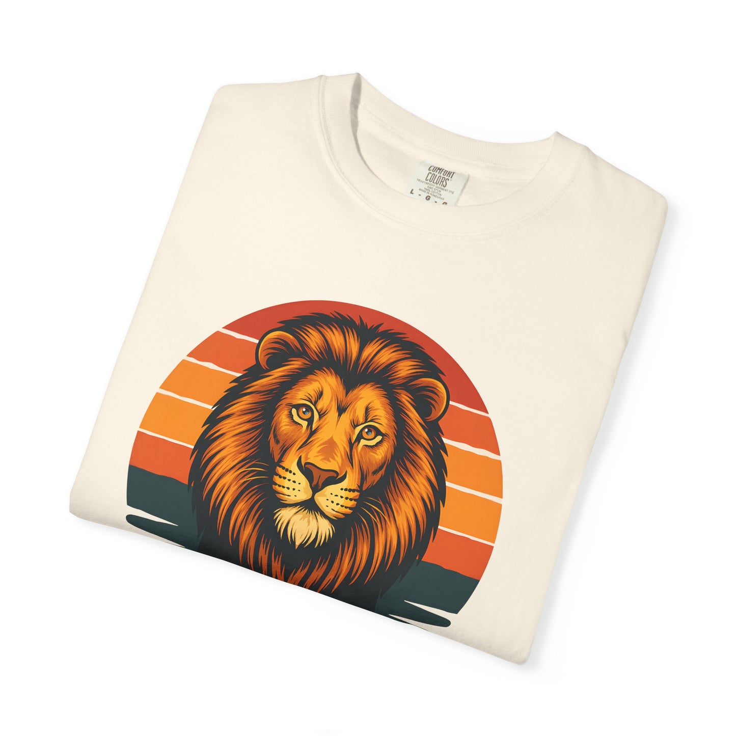 Leo Rules - Retro Rainbow Power Tee
