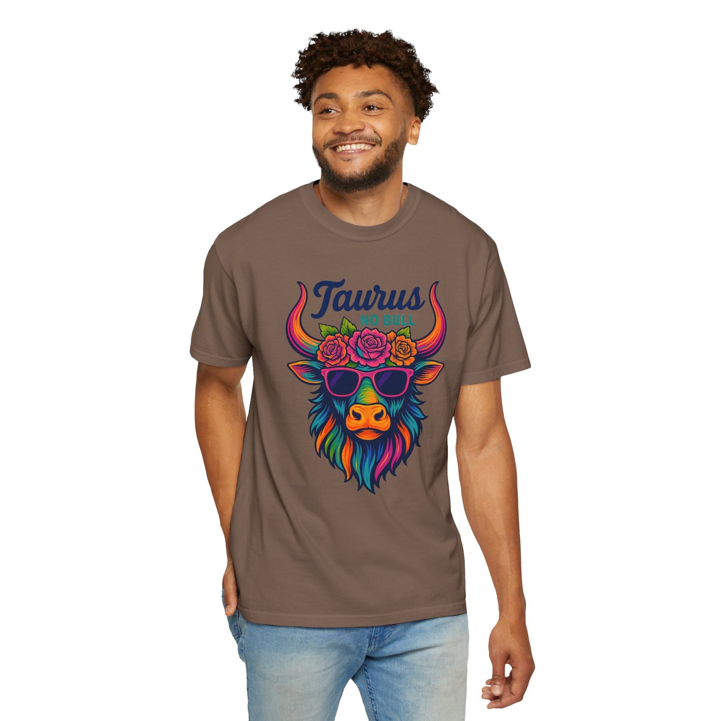 Taurus No Bull – Sassy Rainbow Boho-Bull Tee