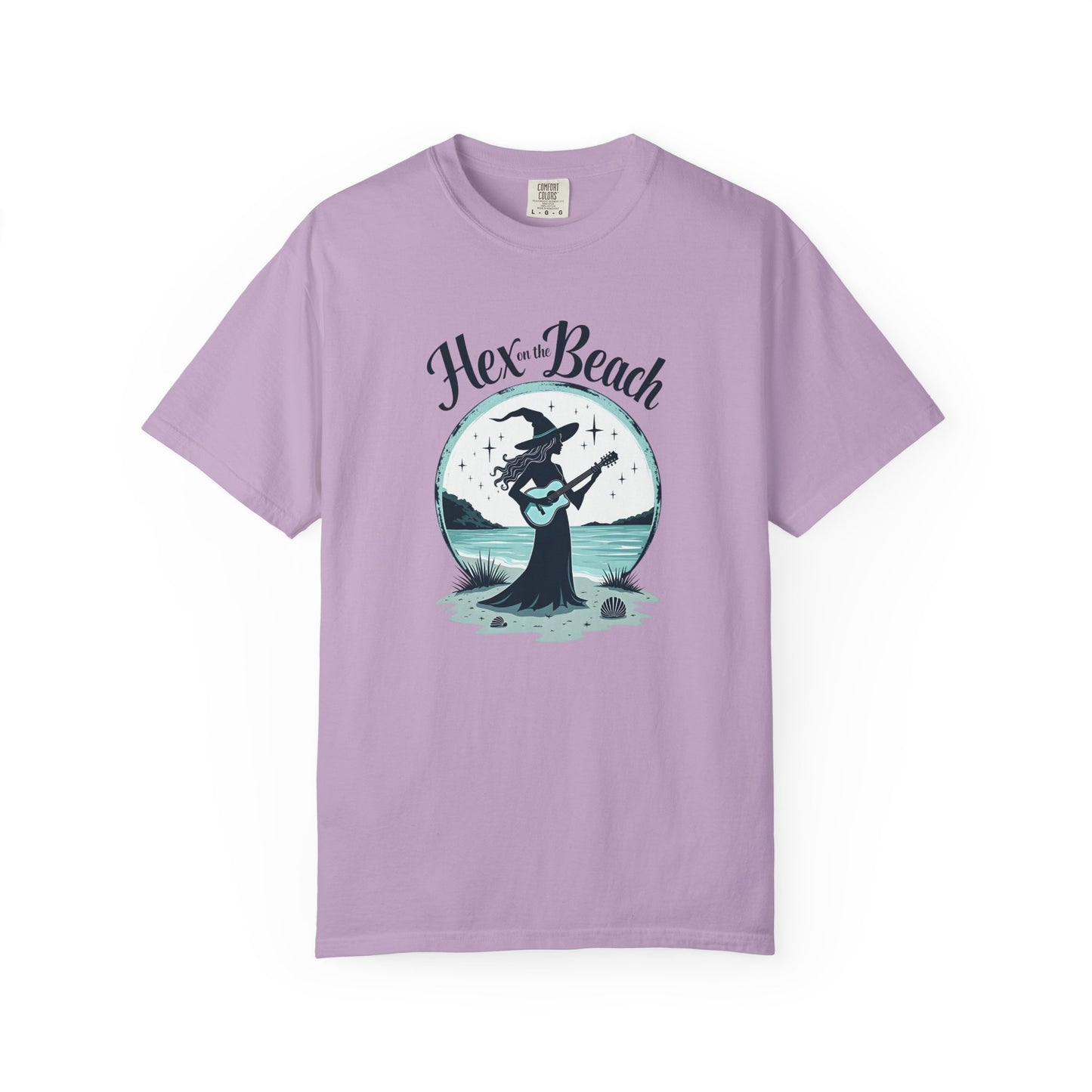 Hex on the Beach - Funny Witch Guitar Tee