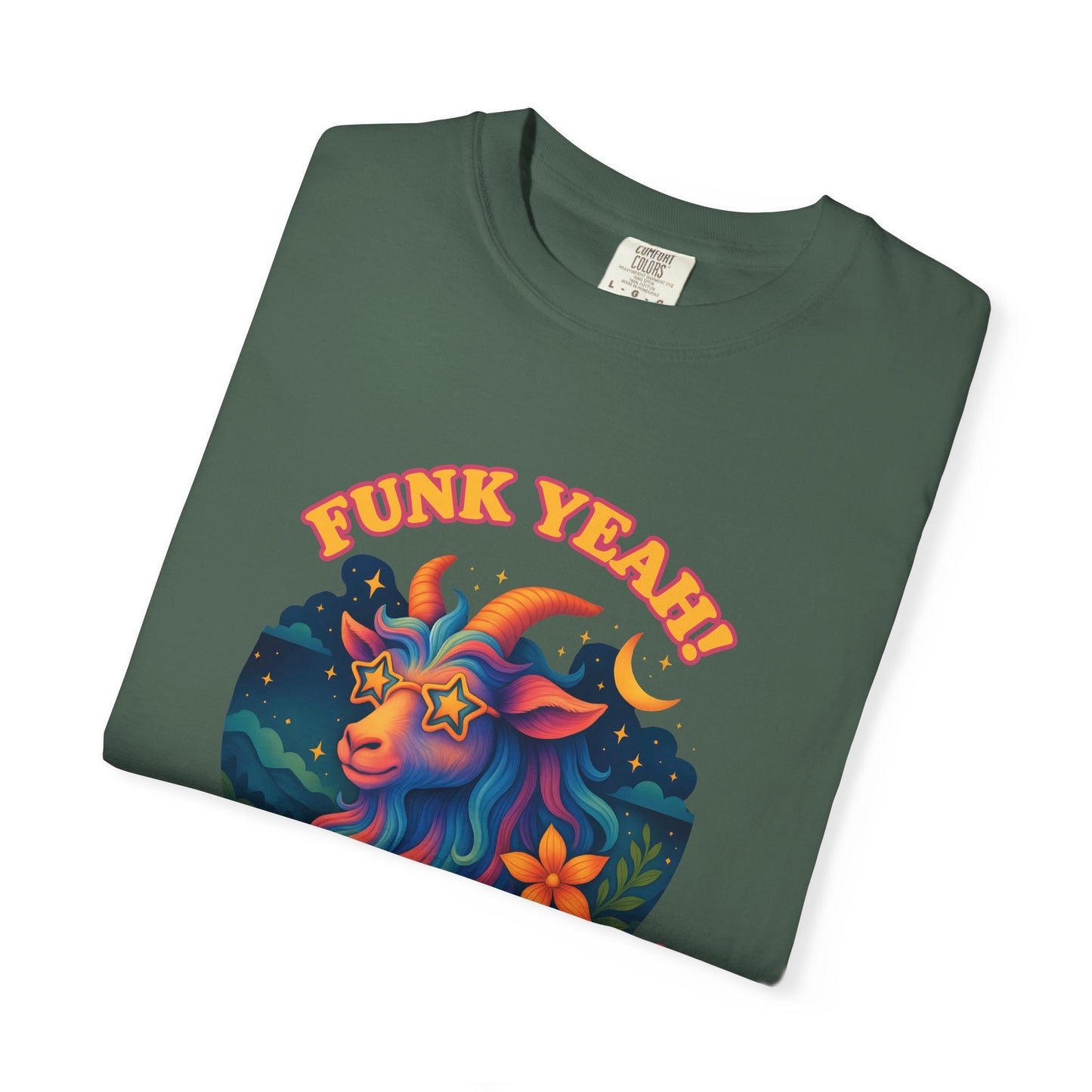 Funk Yeah! I’m a Capricorn – Retro Goat Groove Tee