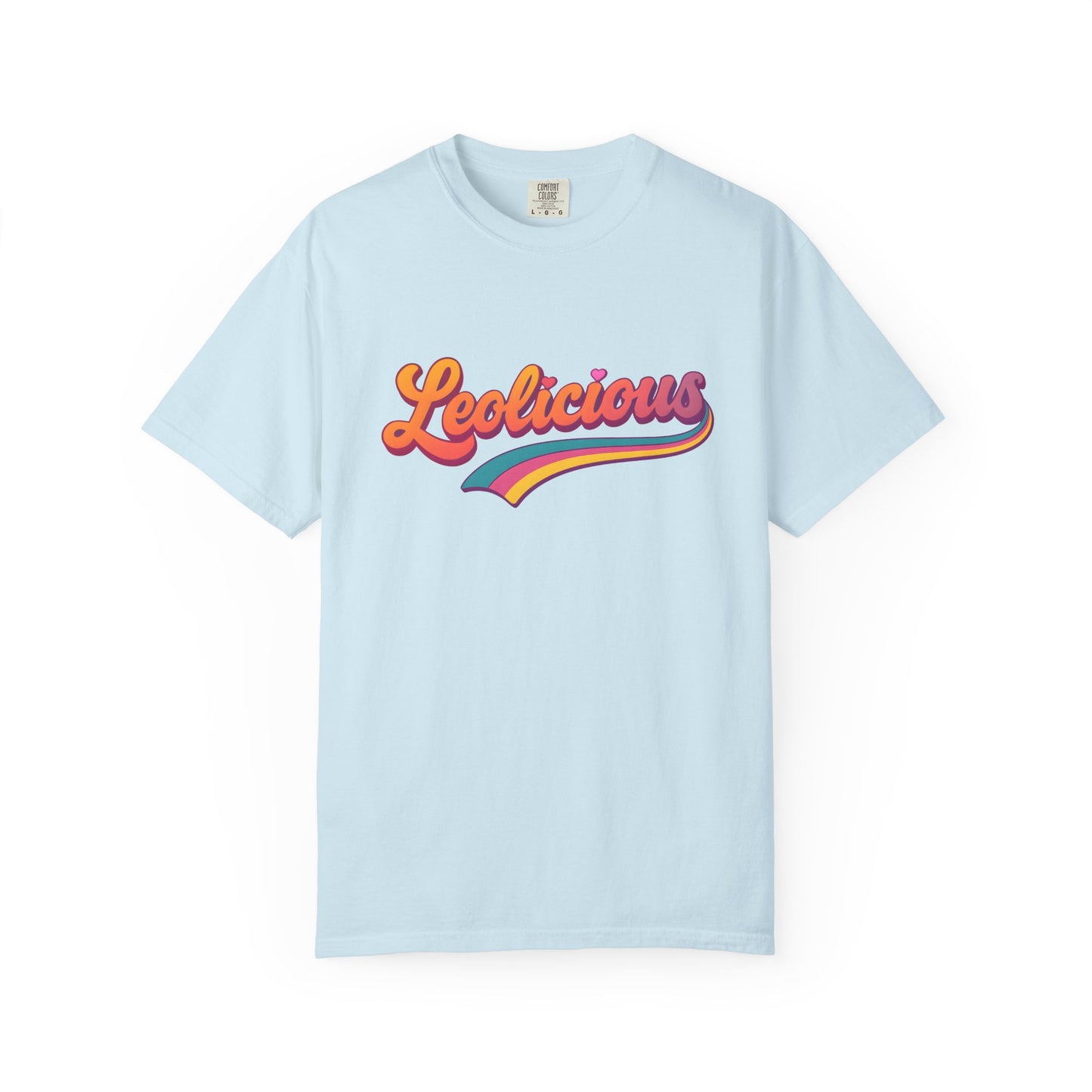 Leolicious β Retro Groovy Leo Zodiac Tee