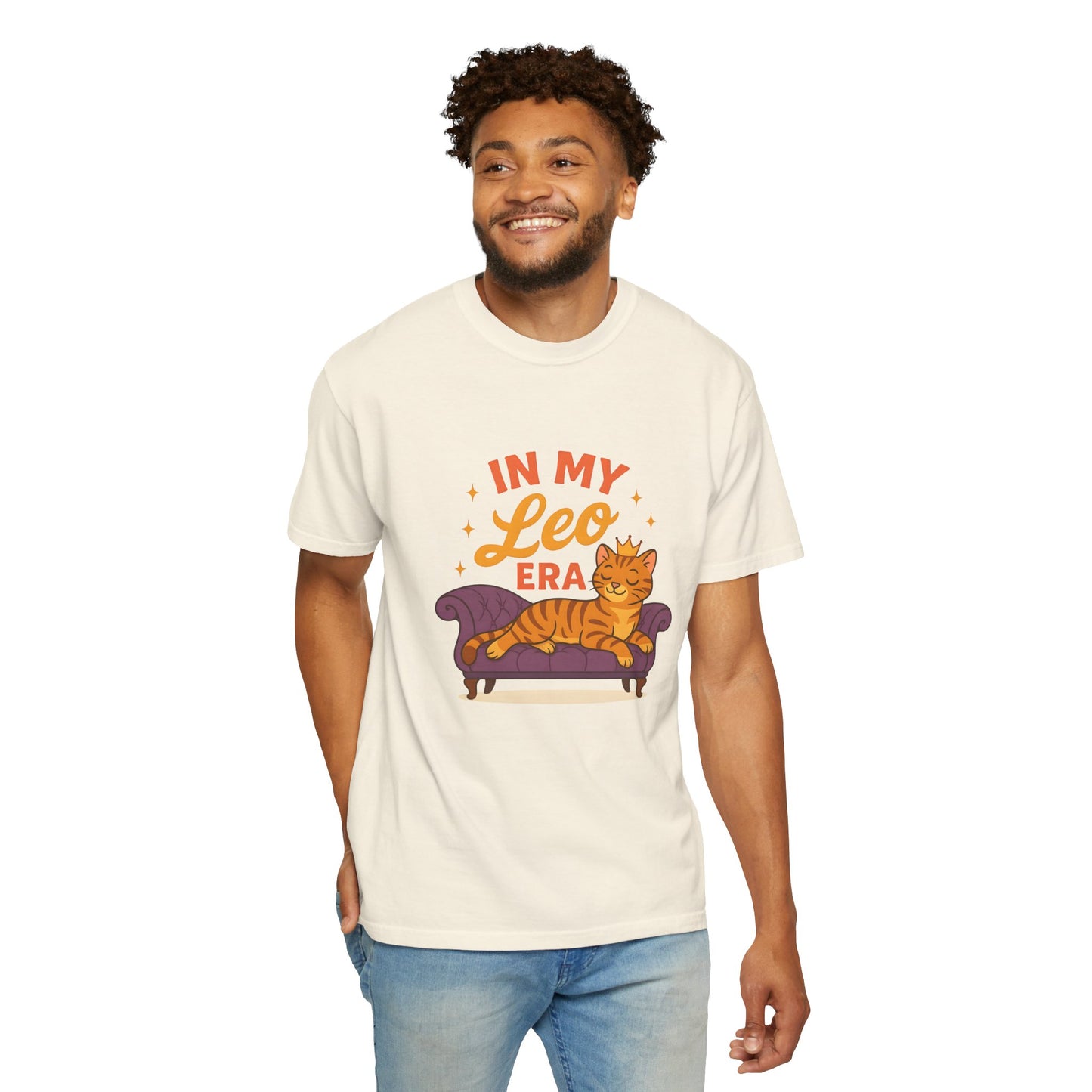 In My Leo Era - Funny Royal Cat T-Shirt