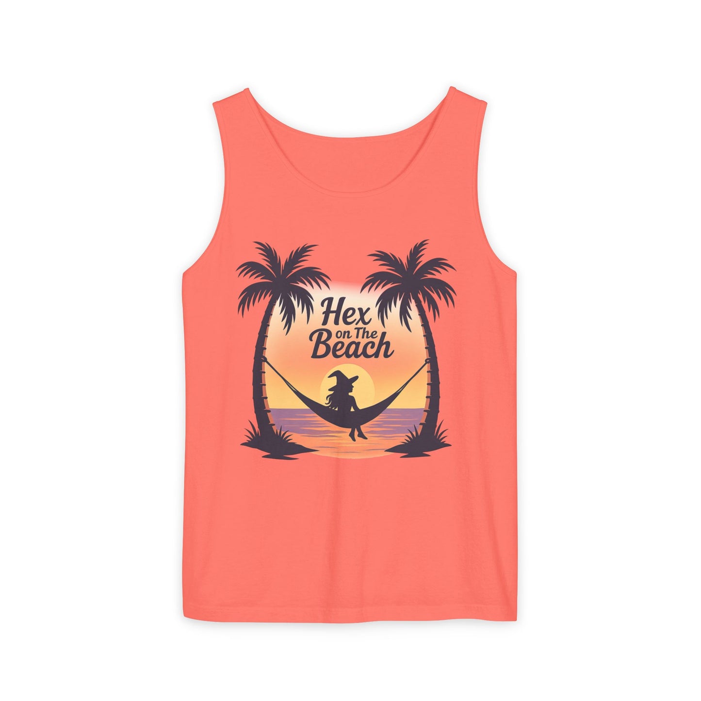 Hex on the Beach Tank – Wicked Retro Witchcore Shirt