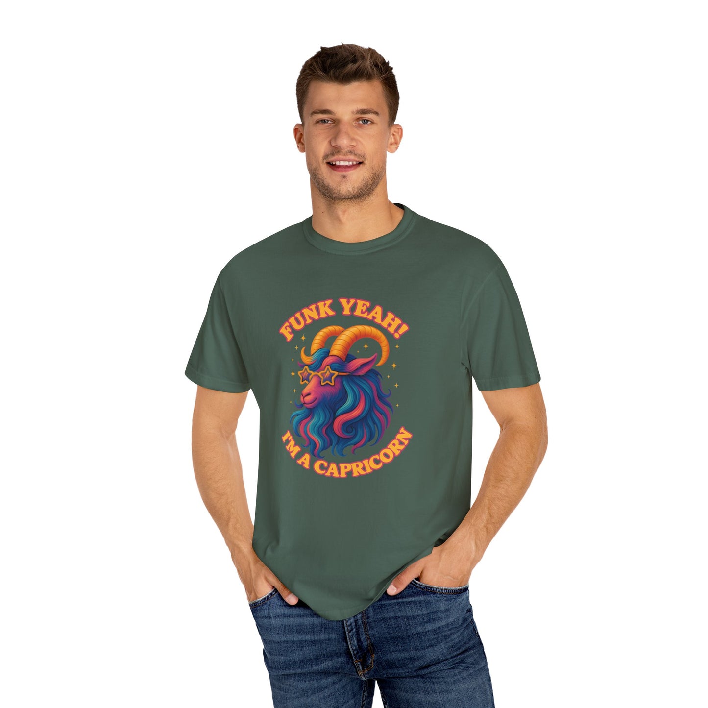 Funk Yeah! I’m a Capricorn – Psychedelic Goat Groove Tee
