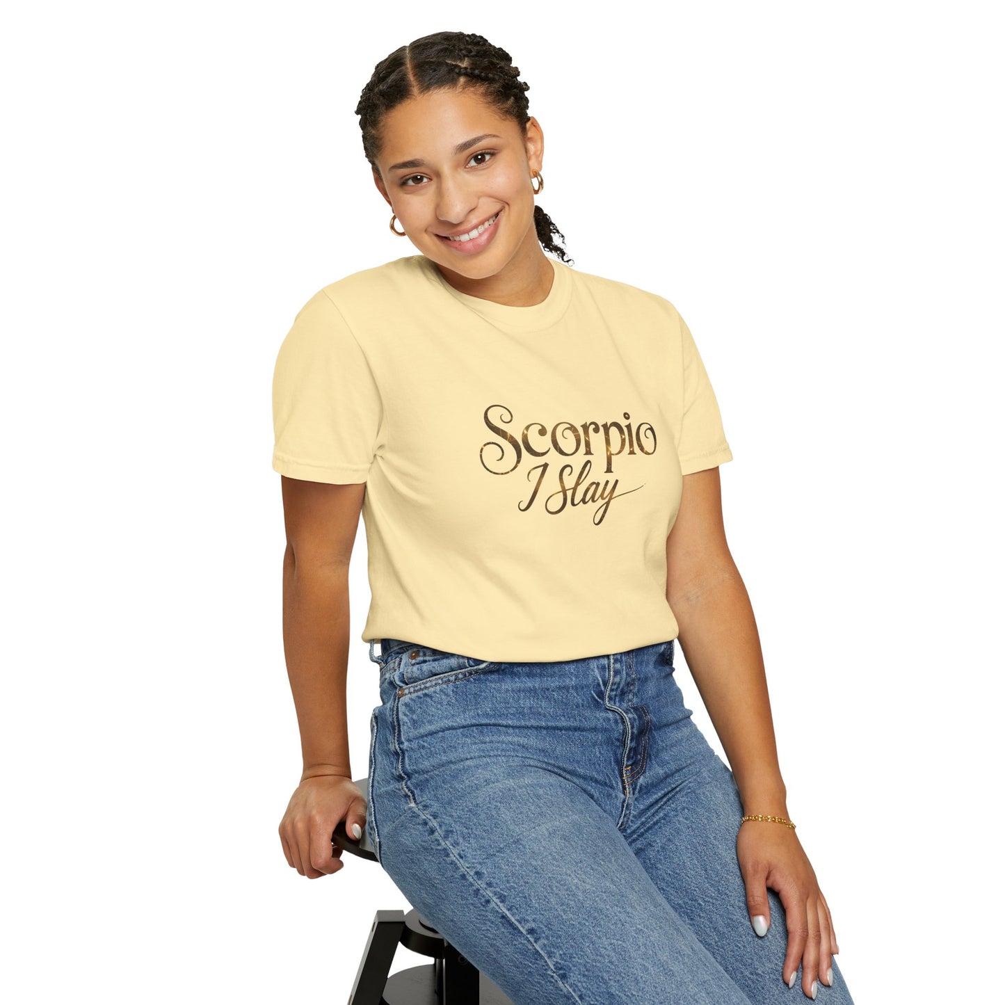 Scorpio I Slay Witchy Tee – Wicked Zodiac Shirt