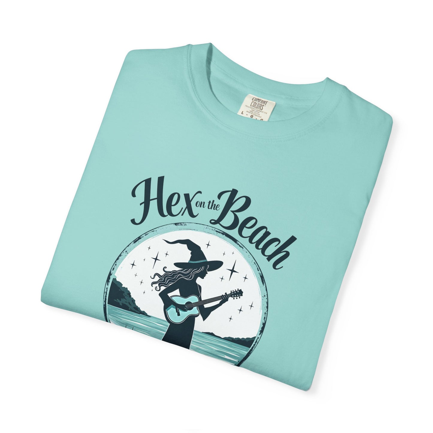 Hex on the Beach - Funny Witch Guitar Tee