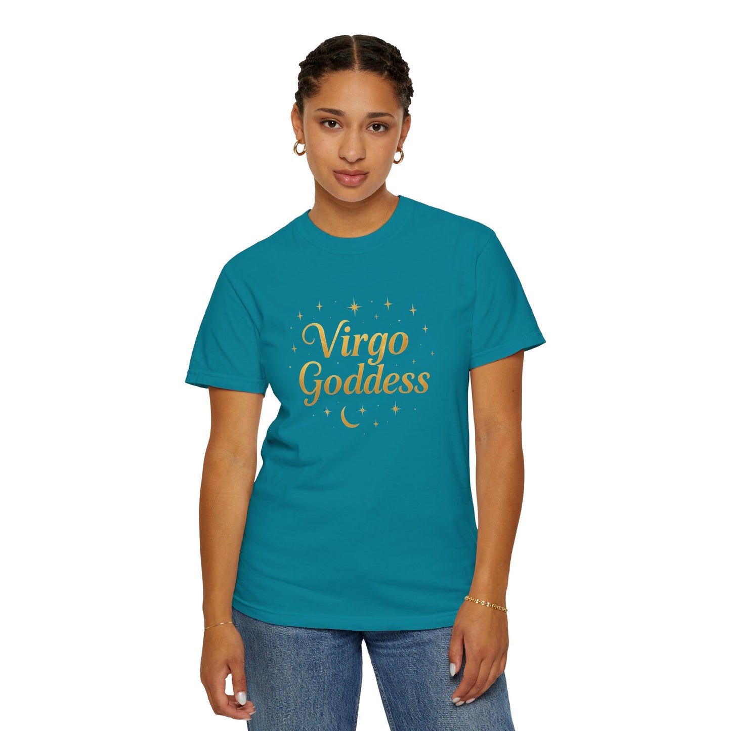 Virgo Goddess – Vibrant Witchy Zodiac Tee