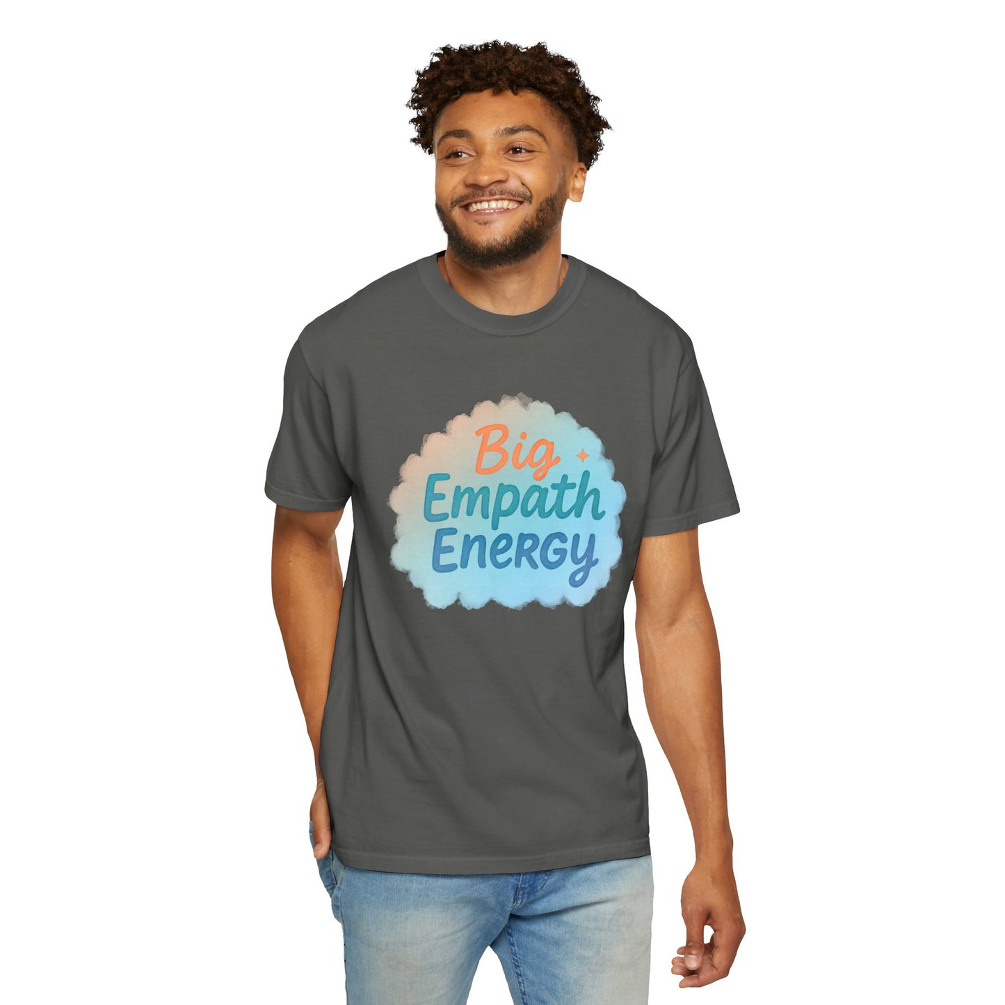 Big Empath Energy – Colorful Affirmation Tee