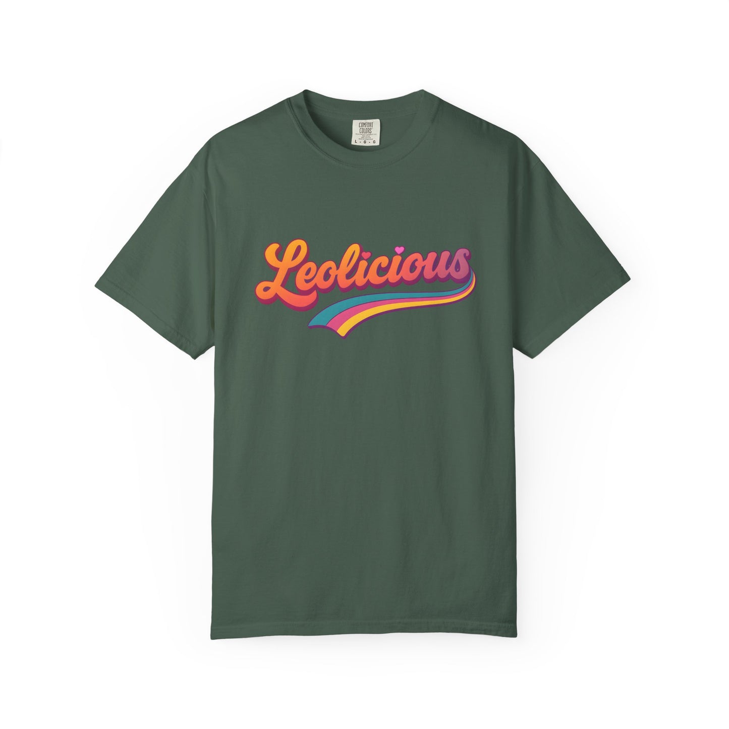 Leolicious β Retro Groovy Leo Zodiac Tee