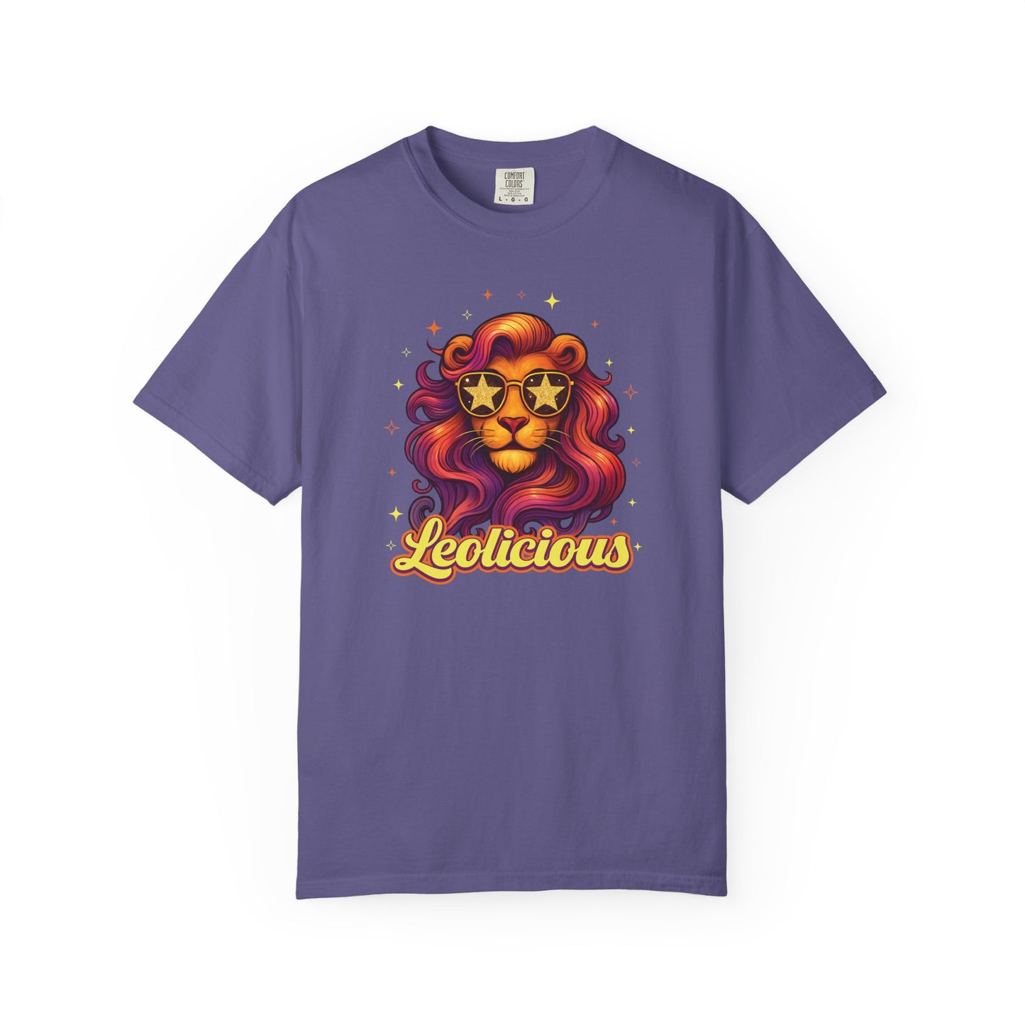 Leolicious Retro Lion Tee – Leo Zodiac Shirt
